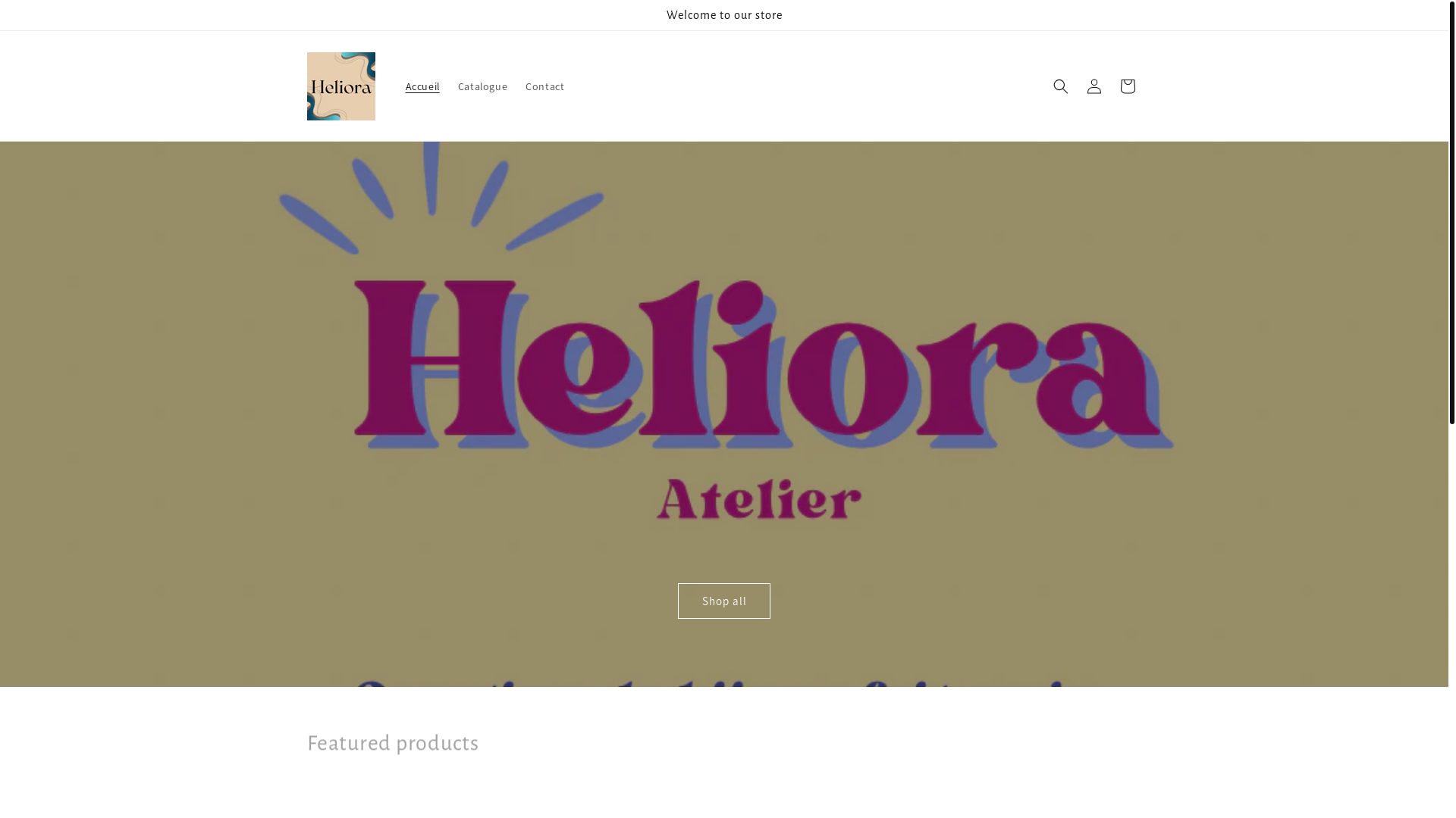 website screenshot of https://atelierheliora.com/