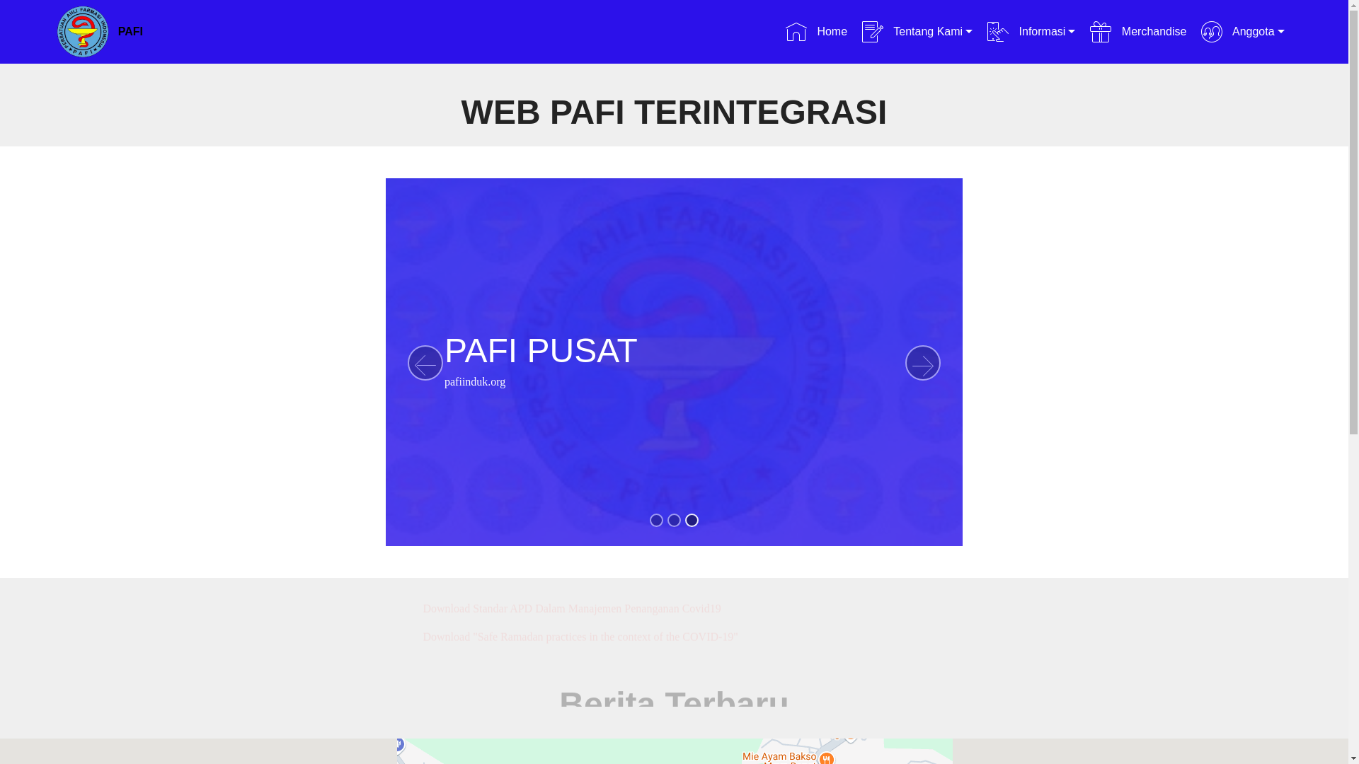 website screenshot of https://pafi-gunungkencana-org.pages.dev/