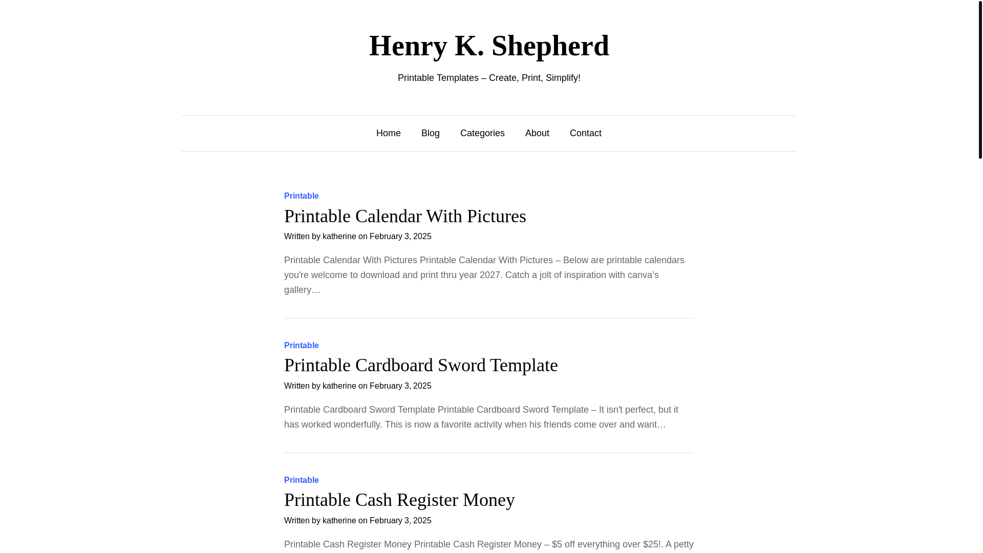 website screenshot of https://henrykshepherd.pages.dev/