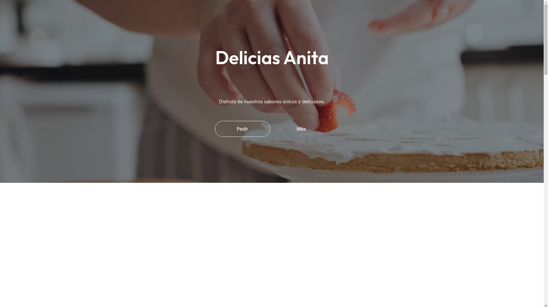 website screenshot of https://deliciasanita.com/