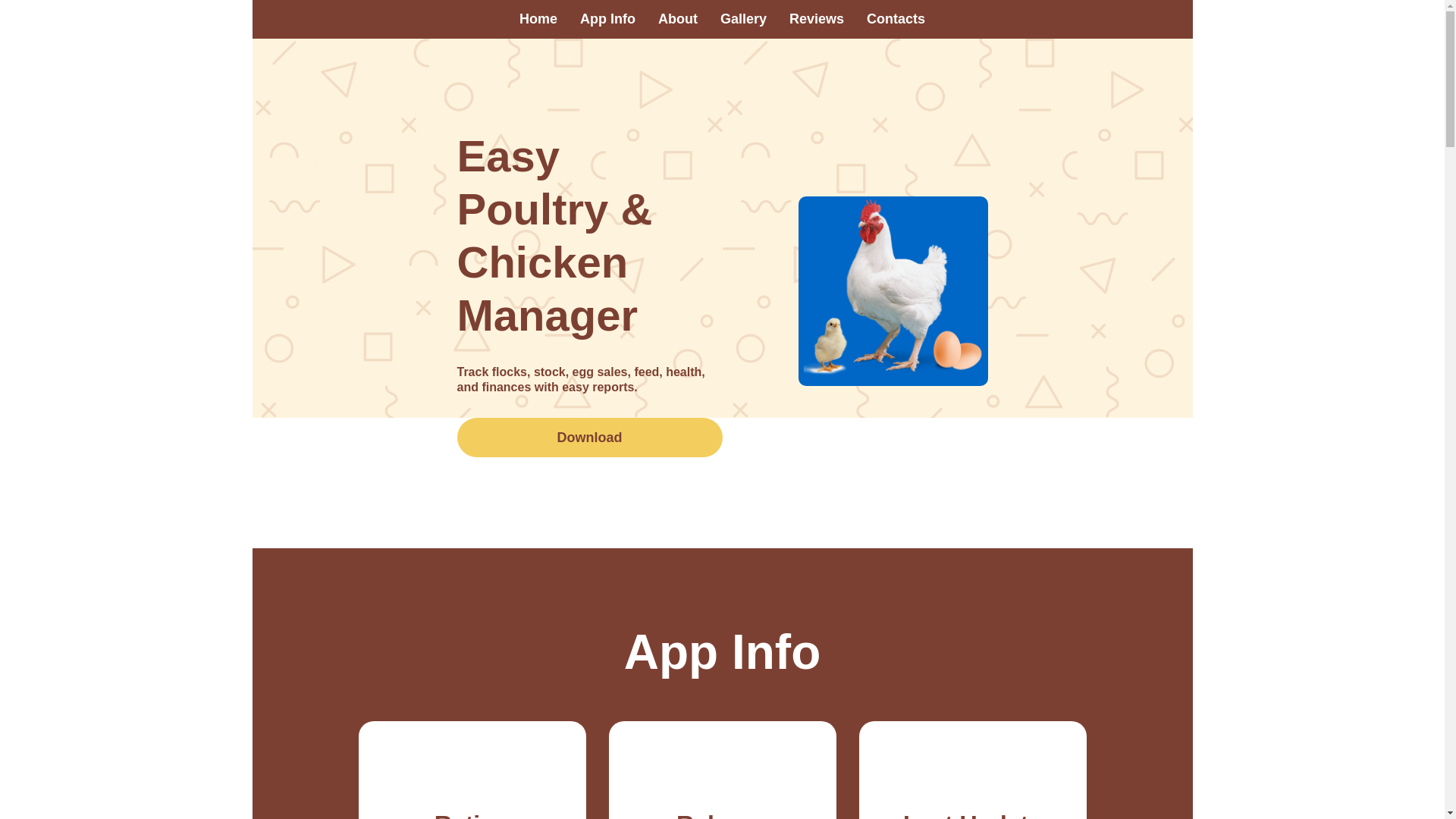 website screenshot of https://polloenruta.website/
