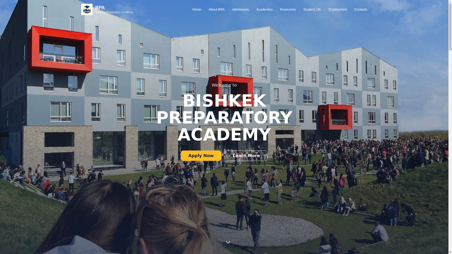 website screenshot of https://bpa-academy-replica-site.pages.dev/