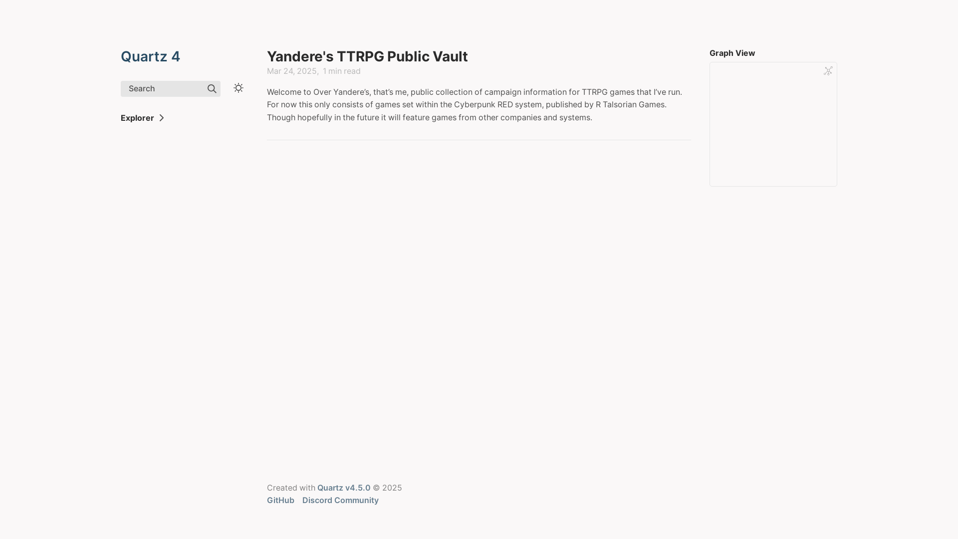 website screenshot of https://cyberpunk-vault.pages.dev/