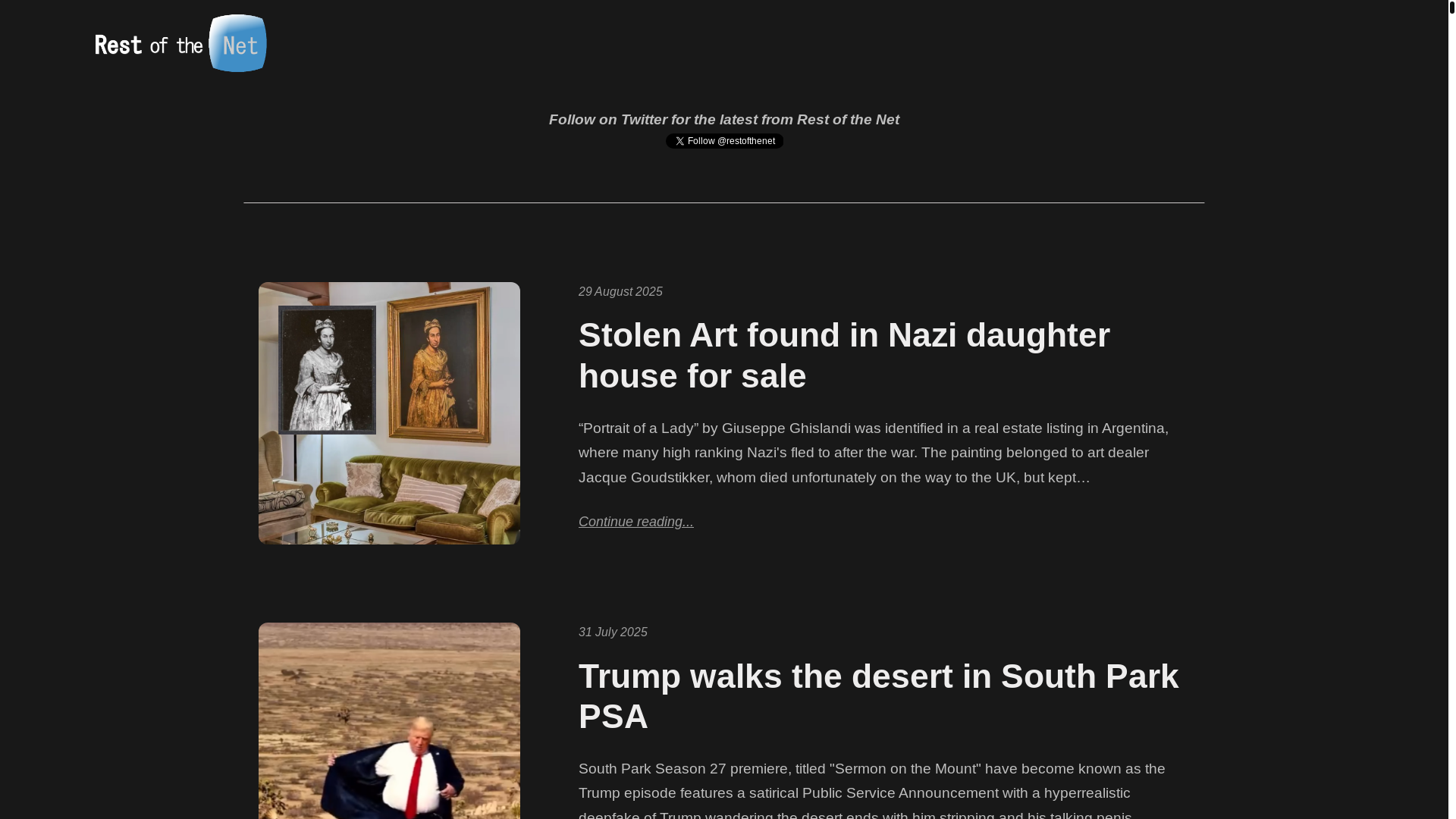 website screenshot of https://www-restofthenet.pages.dev/