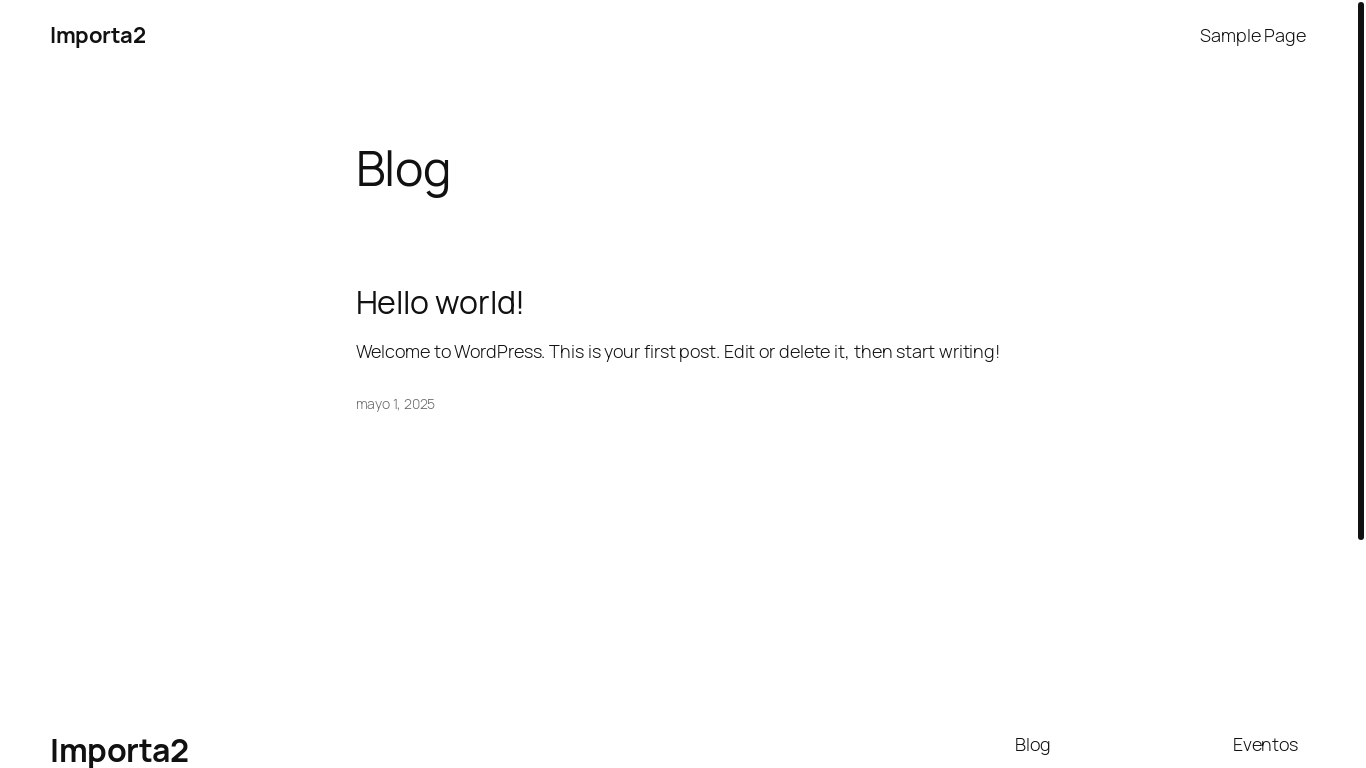 website screenshot of https://importa2.ar/