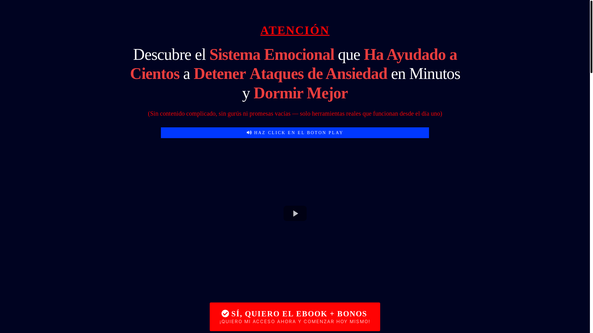 website screenshot of https://despiertatucalma.com/