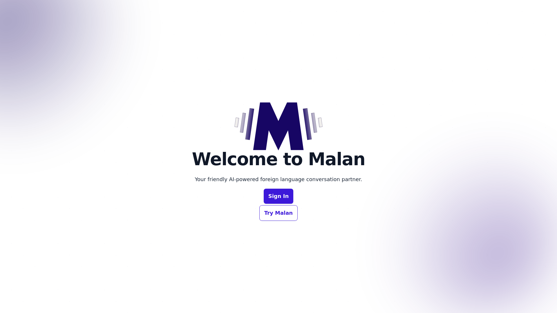 website screenshot of https://malan-chat.cloud/
