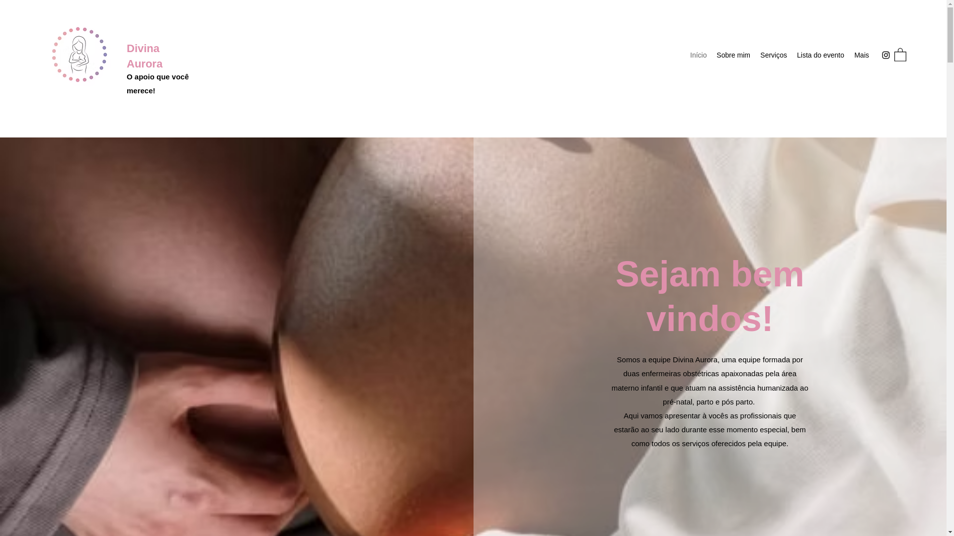 website screenshot of https://divinoaurora.com/