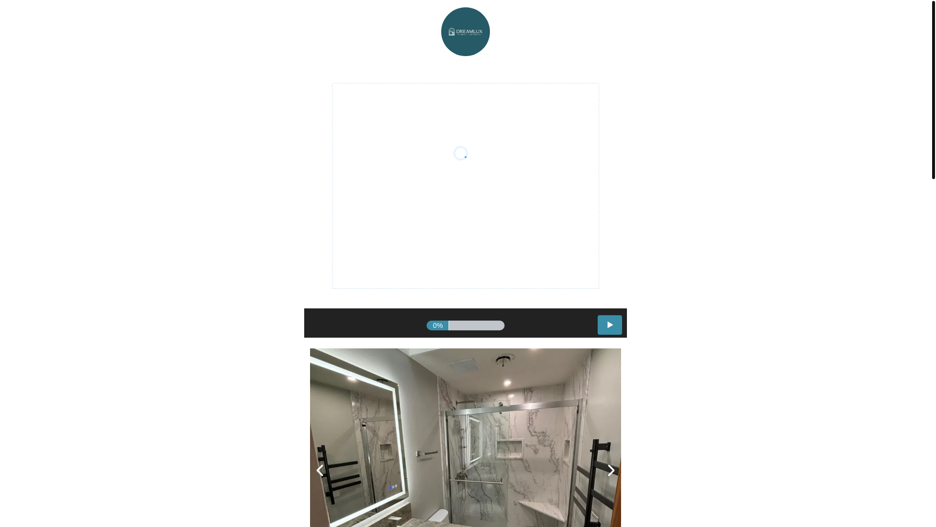 website screenshot of https://dreamluxremodels.com/