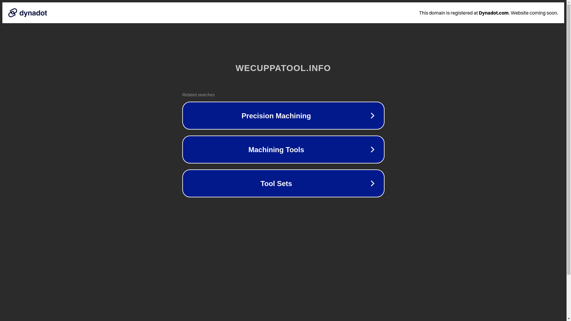 website screenshot of https://wecuppatool.info/