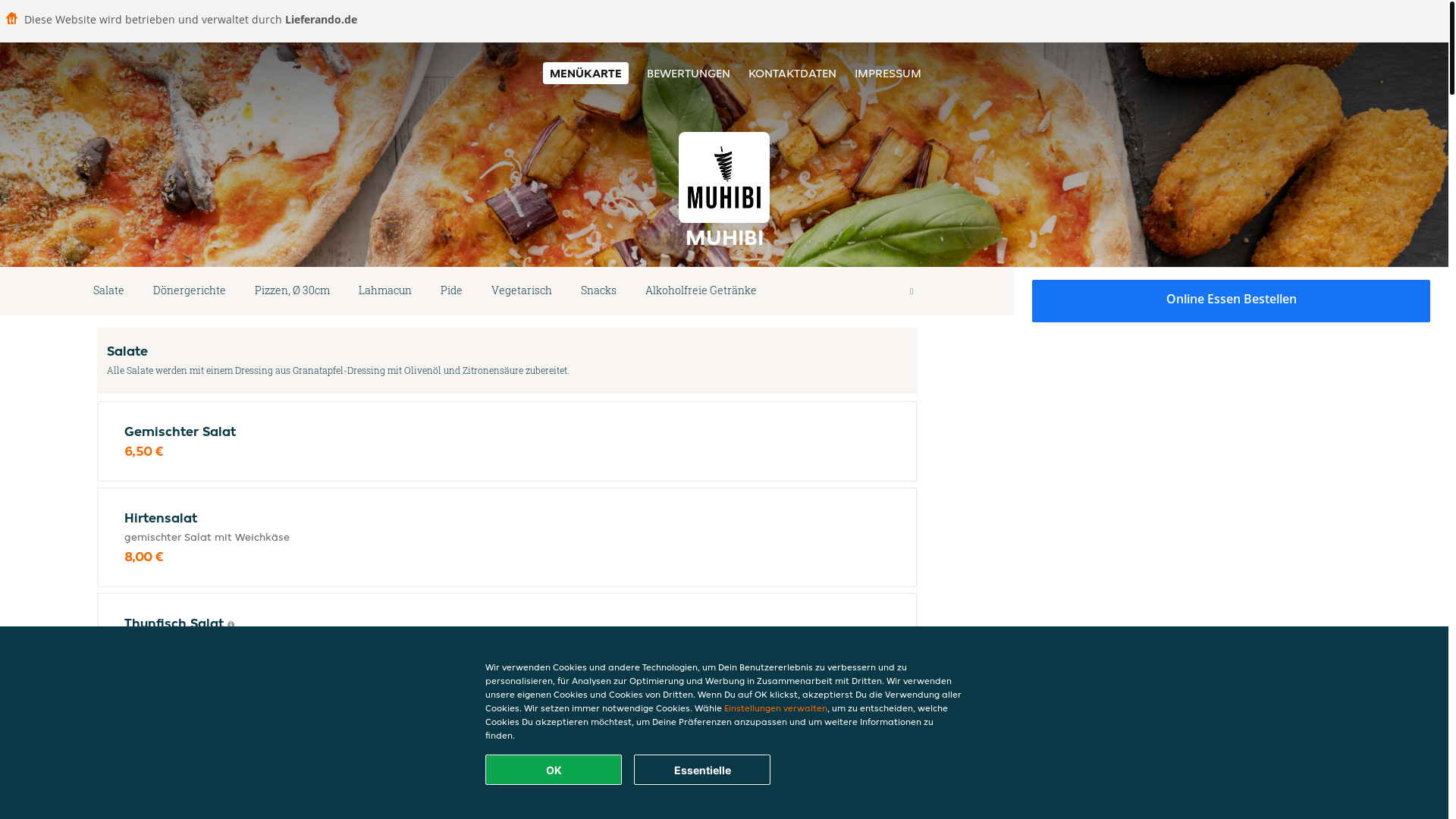 website screenshot of https://muhibi-schwetzingen.de/