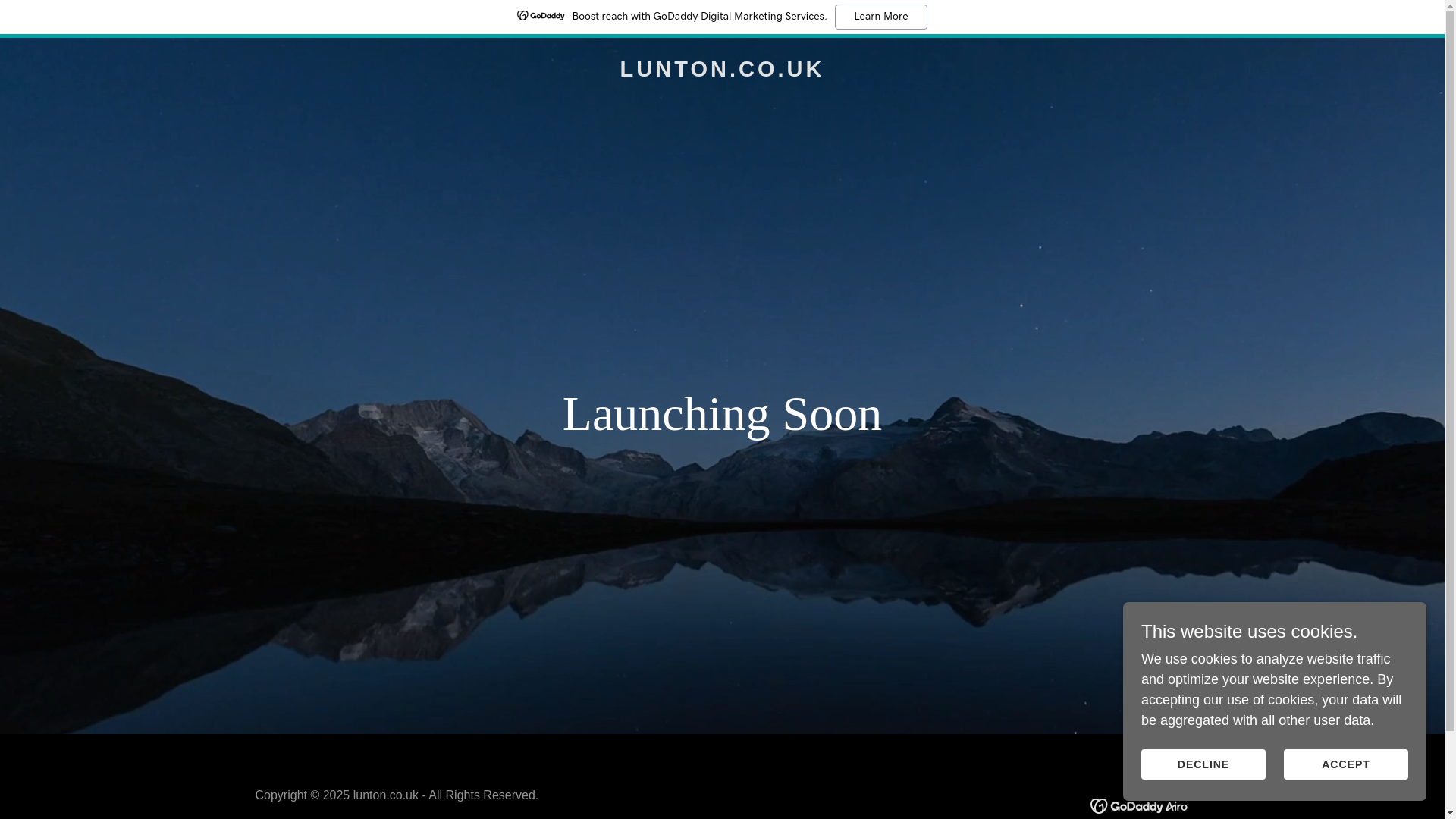 website screenshot of https://lunton.co.uk/
