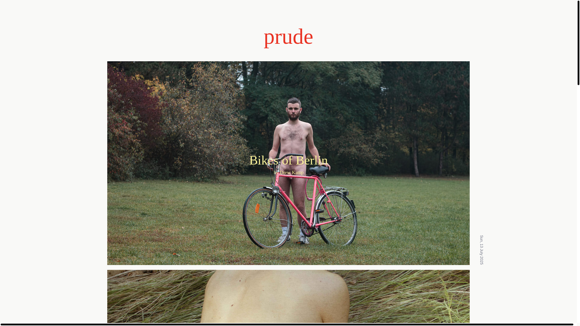 website screenshot of https://prude-magazine.pages.dev/