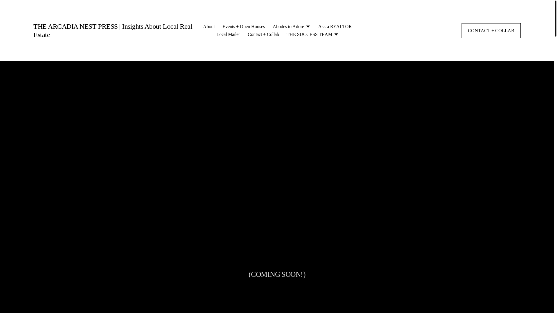 website screenshot of https://thearcadianestpress.com/
