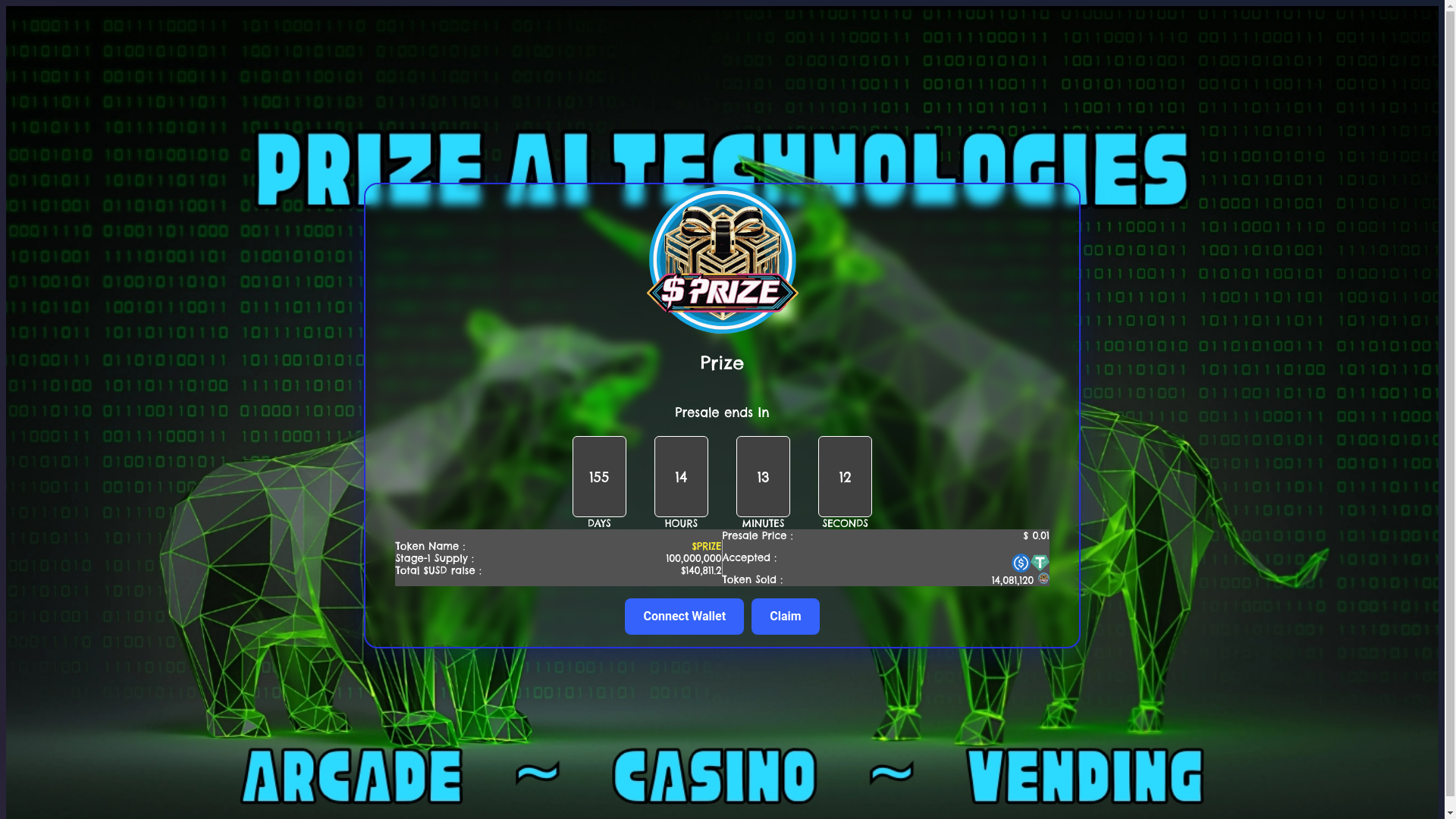 website screenshot of https://prizetech.pages.dev/