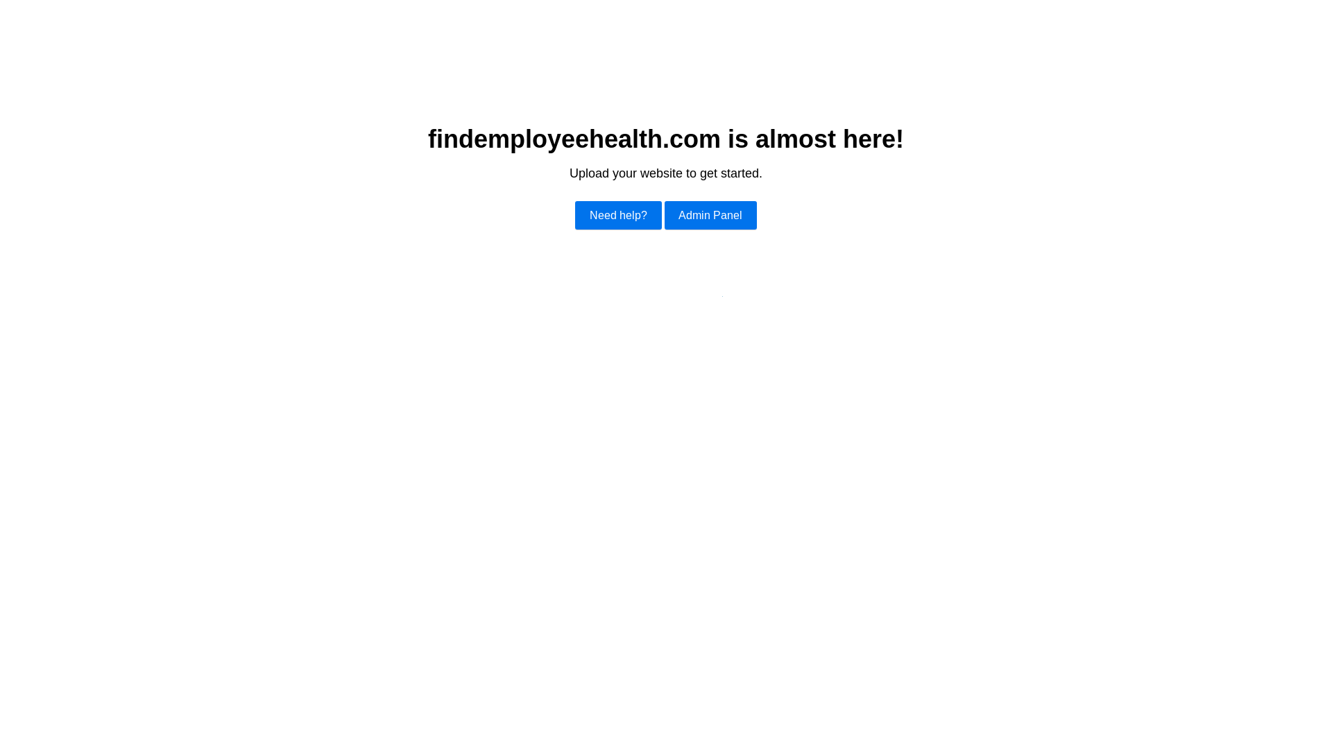 website screenshot of https://findemployeehealth.com/