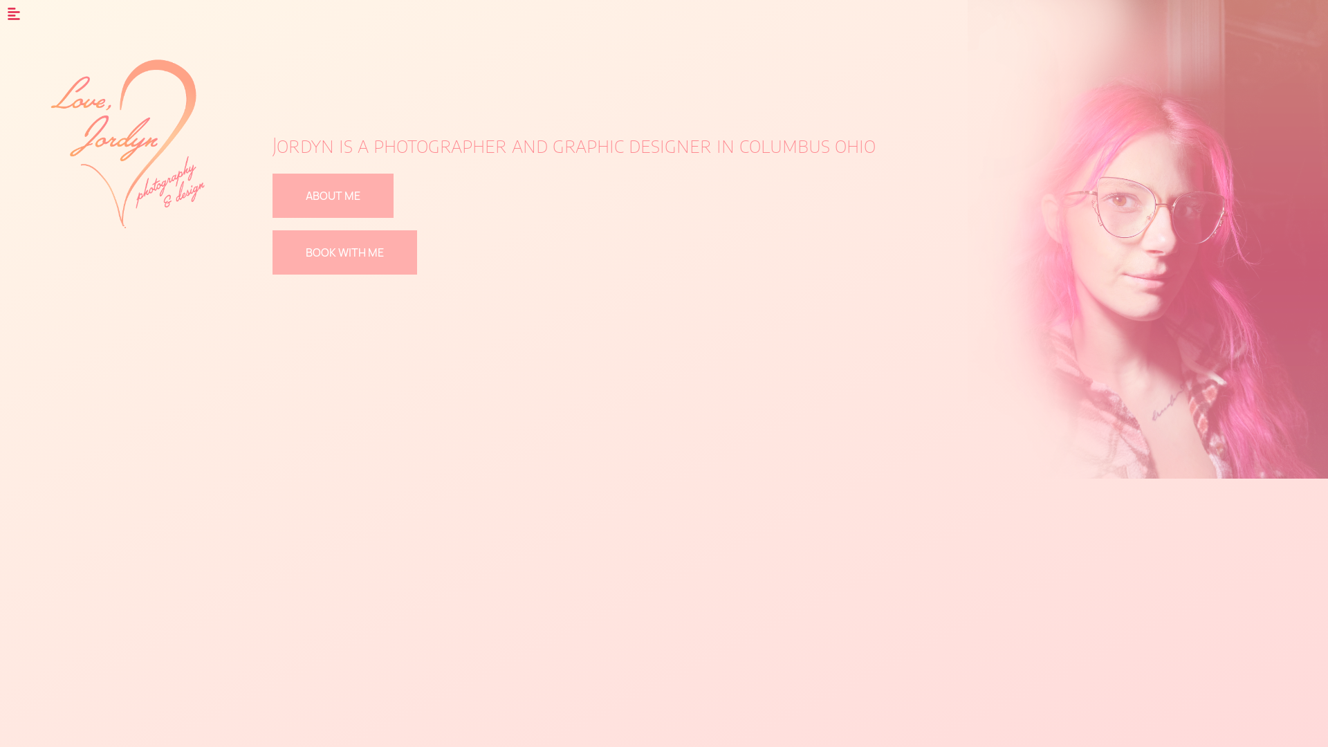 website screenshot of https://lovejordyn-art.com/
