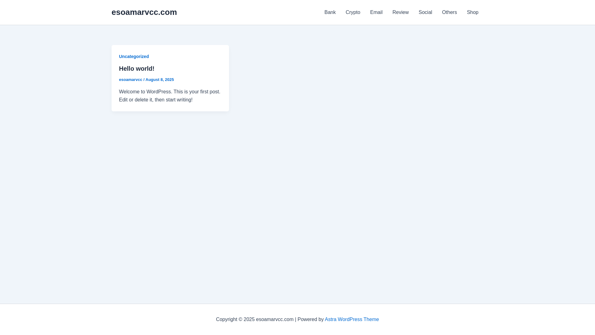 website screenshot of https://esoamarvcc.com/
