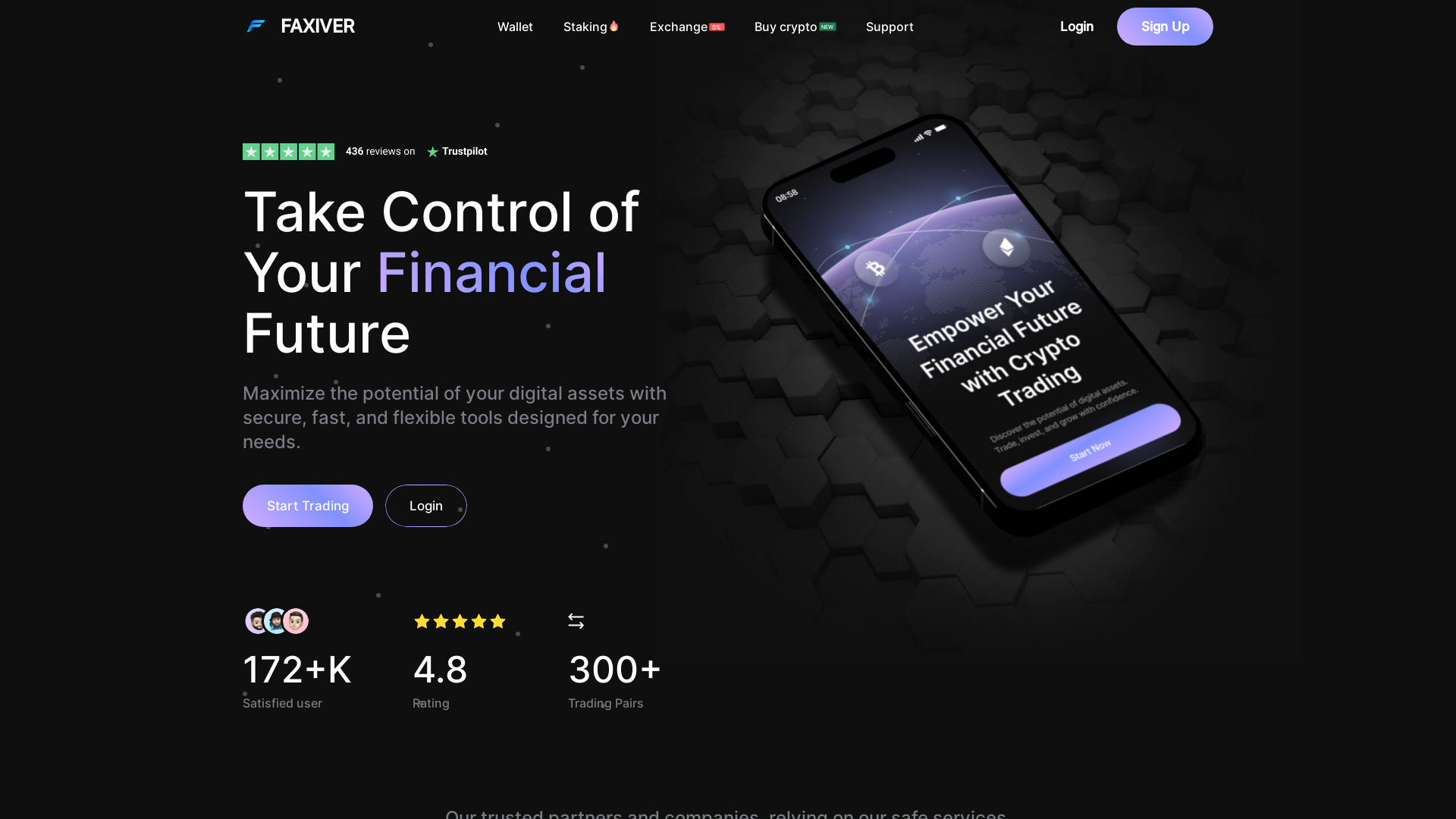 website screenshot of https://faxiver.com/