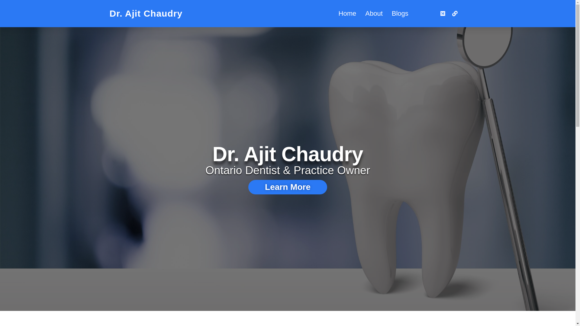 website screenshot of https://drajitchaudhry.com/