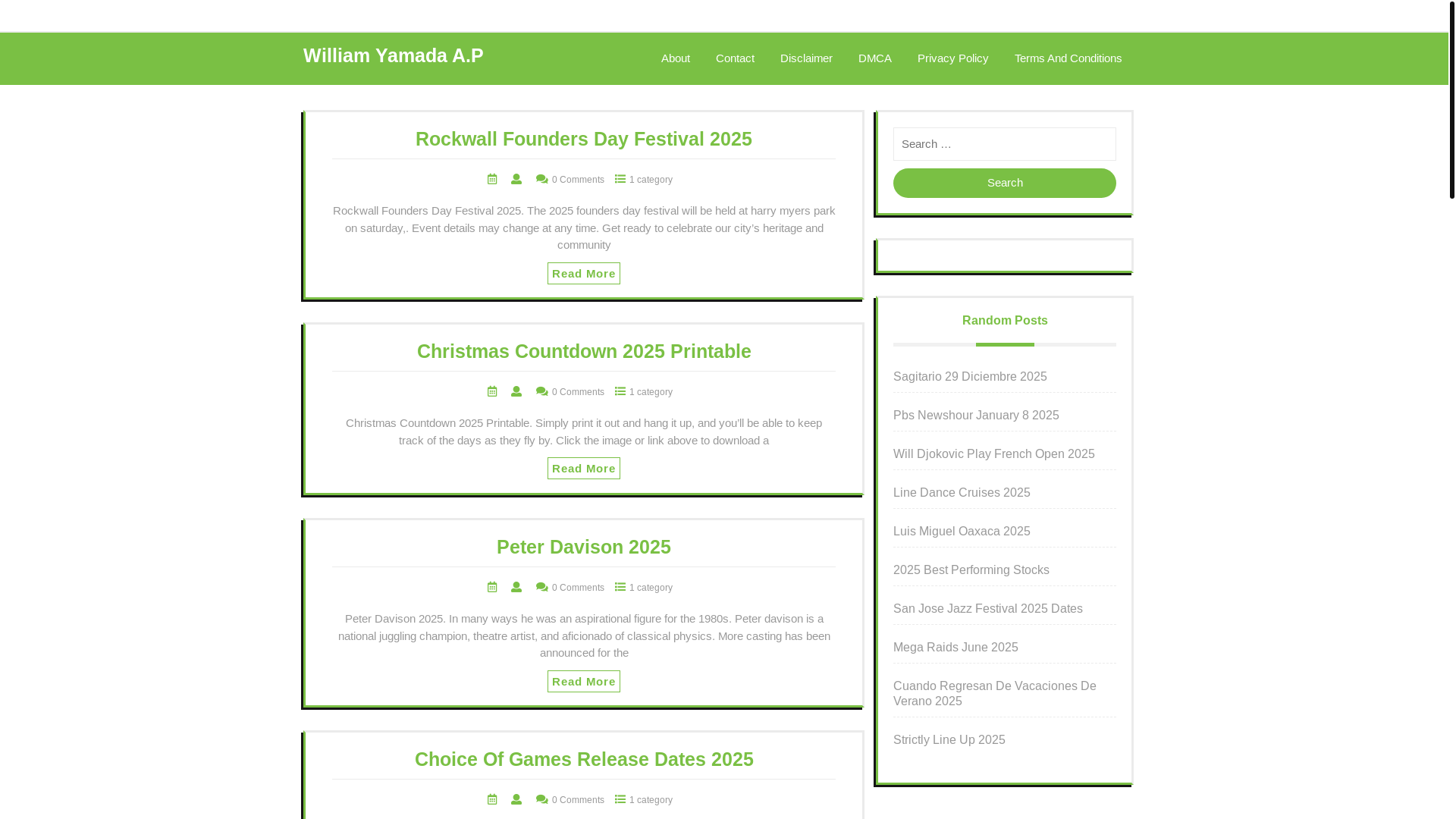 website screenshot of https://williamyamadaap.pages.dev/