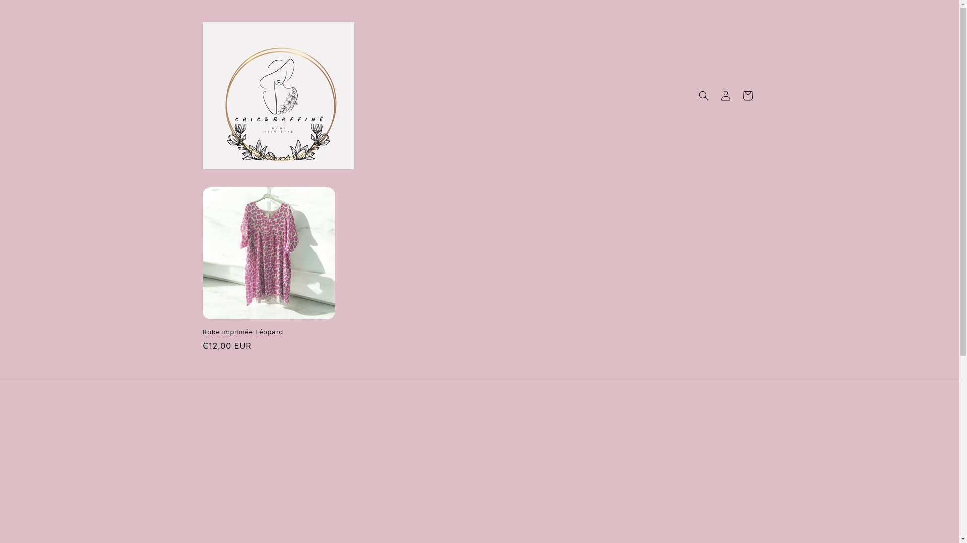 website screenshot of https://chicrafinne.com/