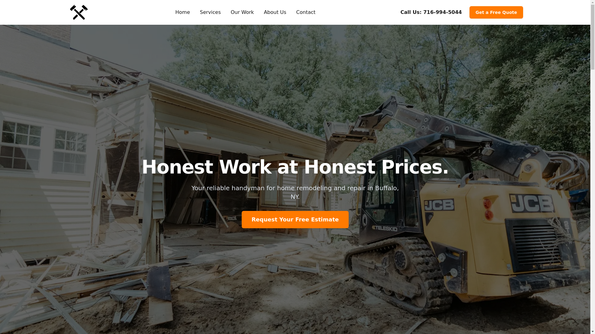 website screenshot of https://outhereconstruction-com.pages.dev/