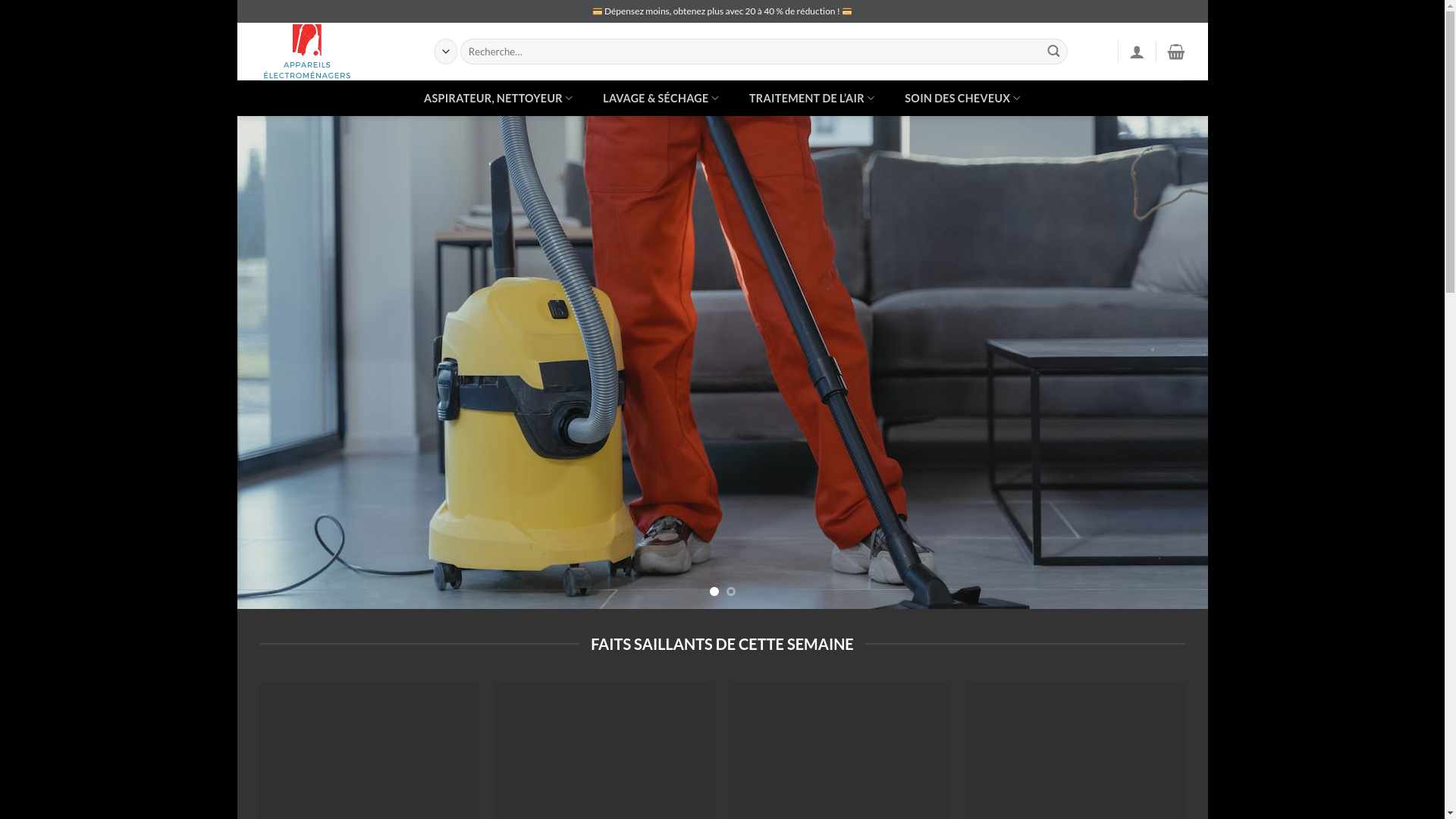 website screenshot of http://www.maisonappliances.com/