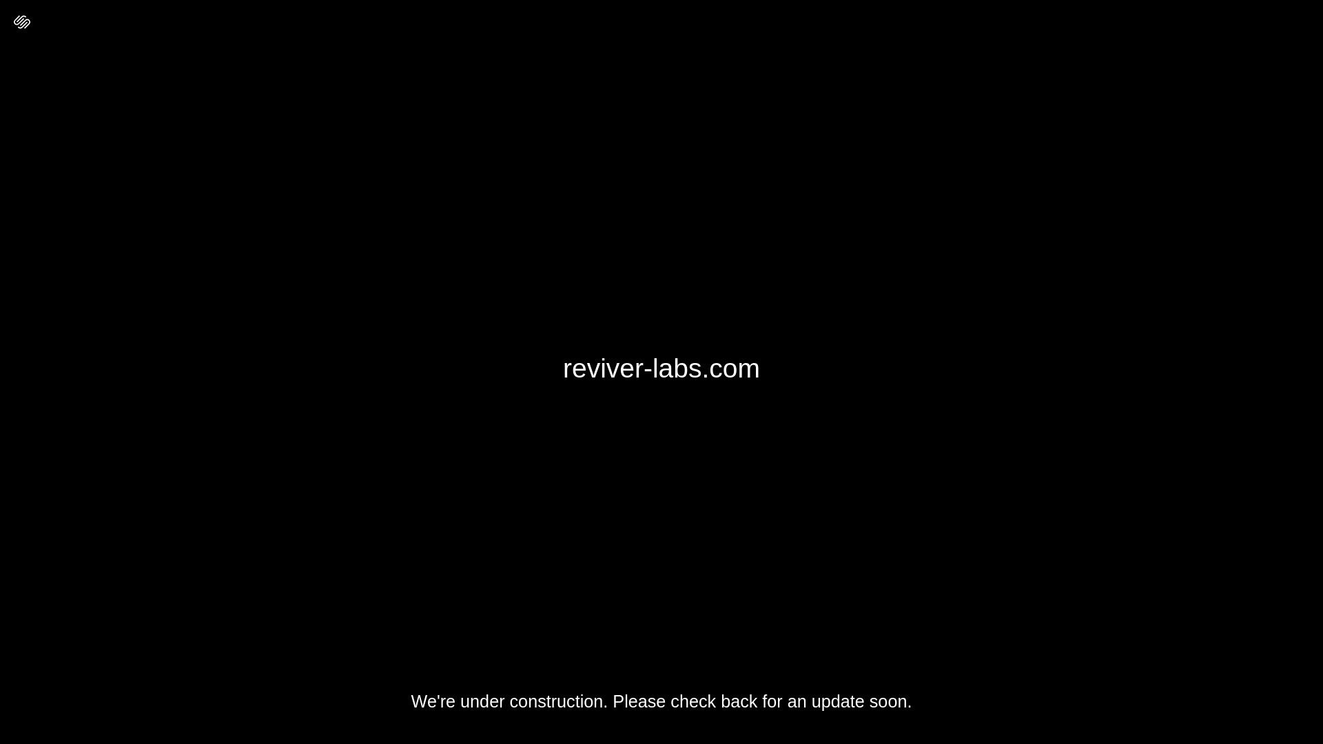 website screenshot of https://reviver-labs.com/