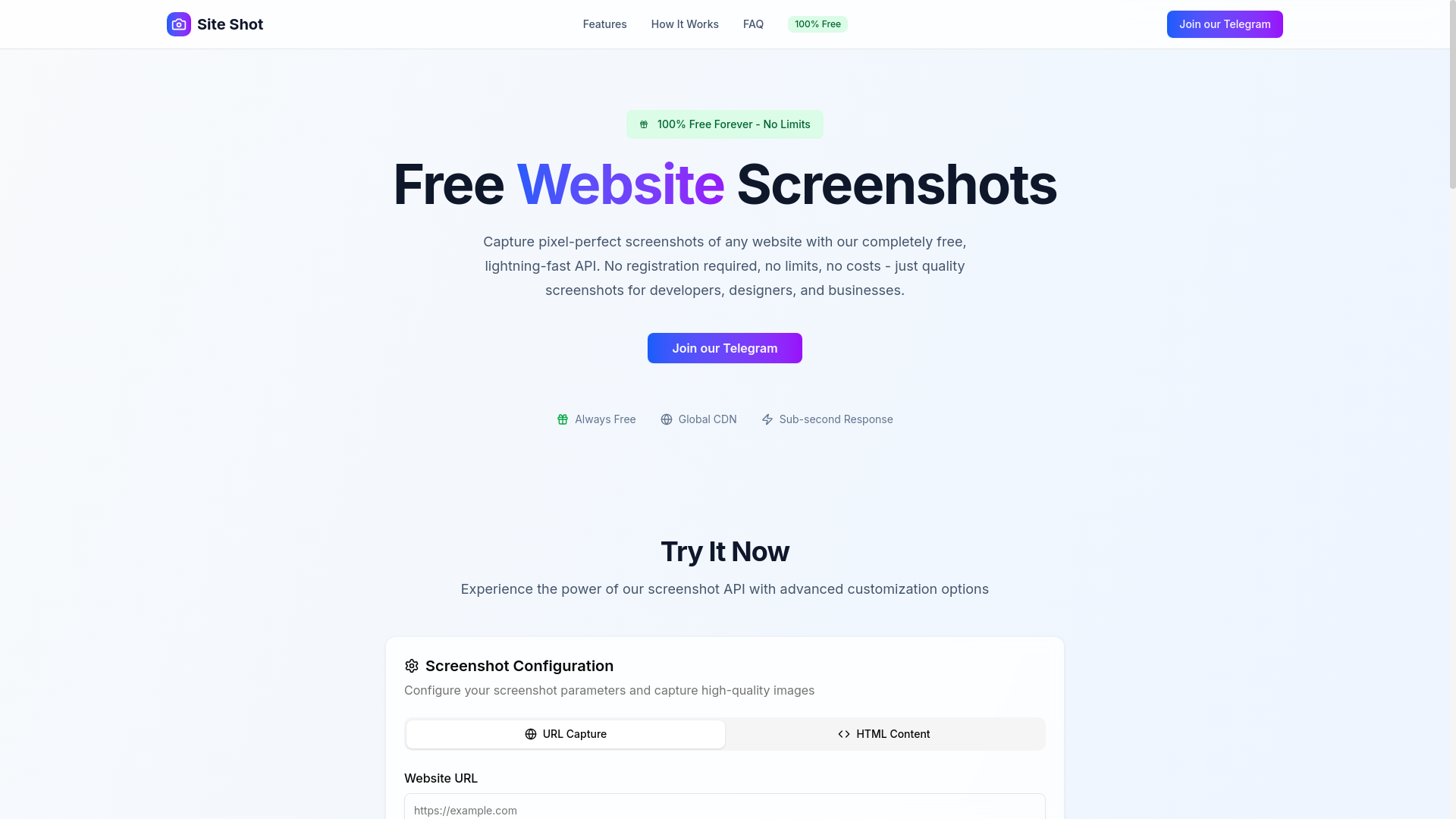website screenshot of https://siteshot.pages.dev/