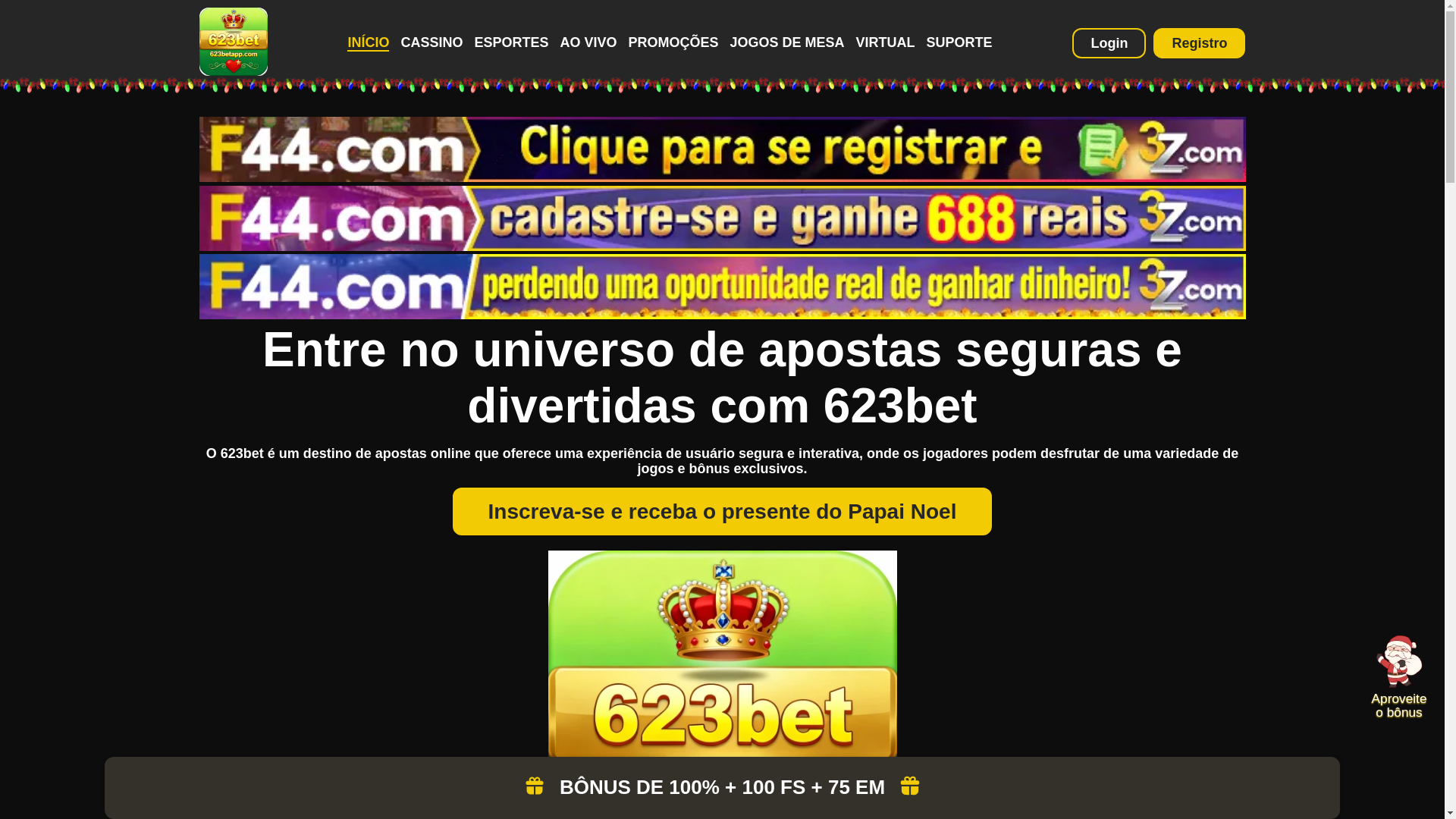 website screenshot of https://623betapp.com/