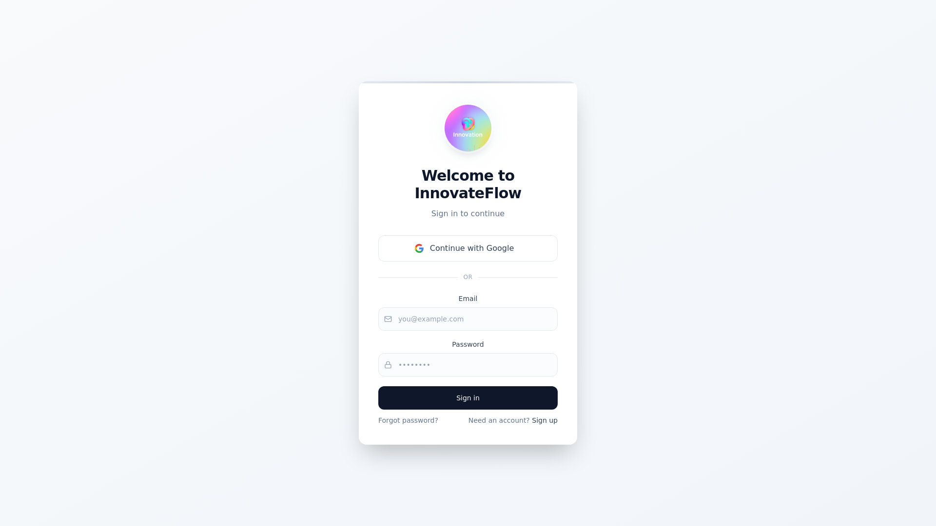 website screenshot of https://linaia.ai/