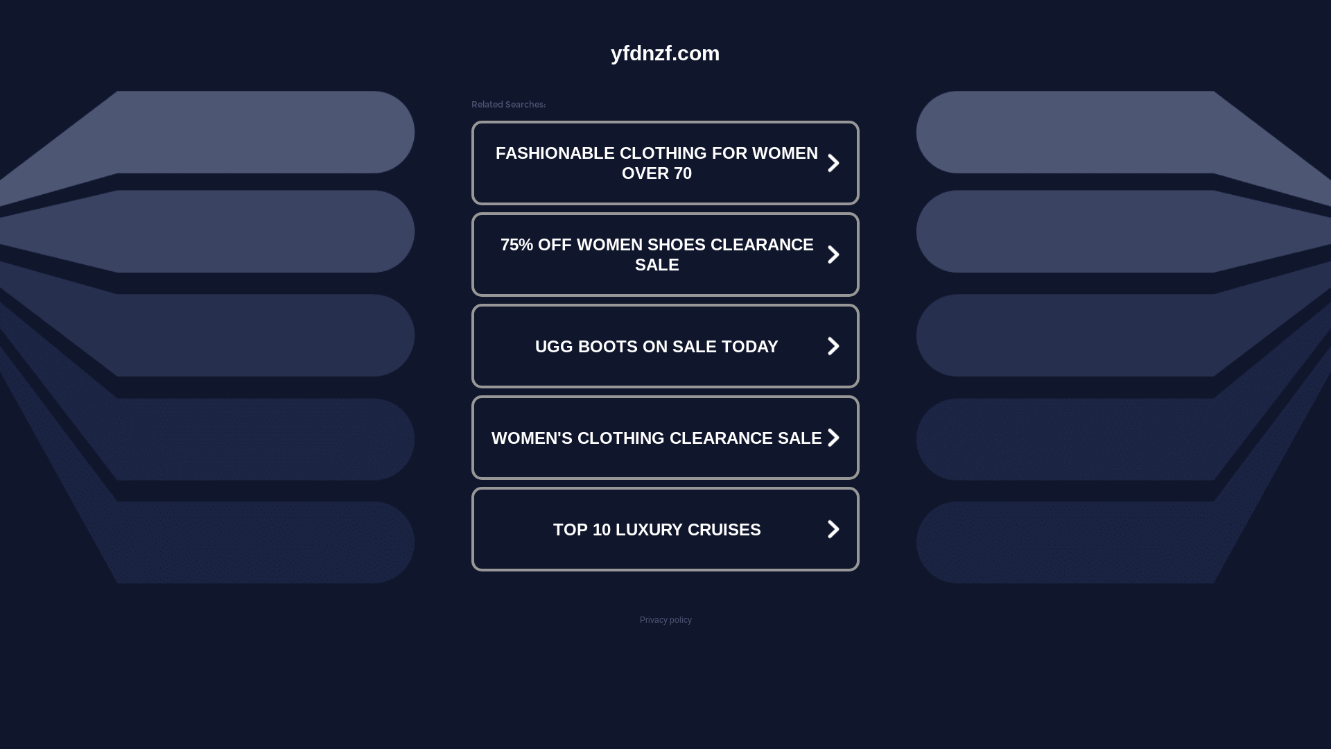 website screenshot of https://yfdnzf.com/
