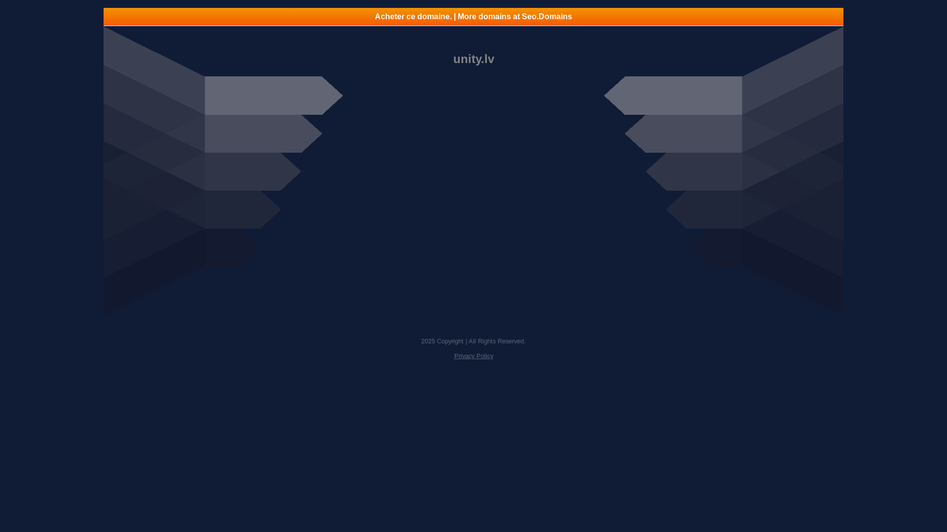 website screenshot of https://71156c45-a6c1-424b-ad83-464fc8c4f245.unity.lv