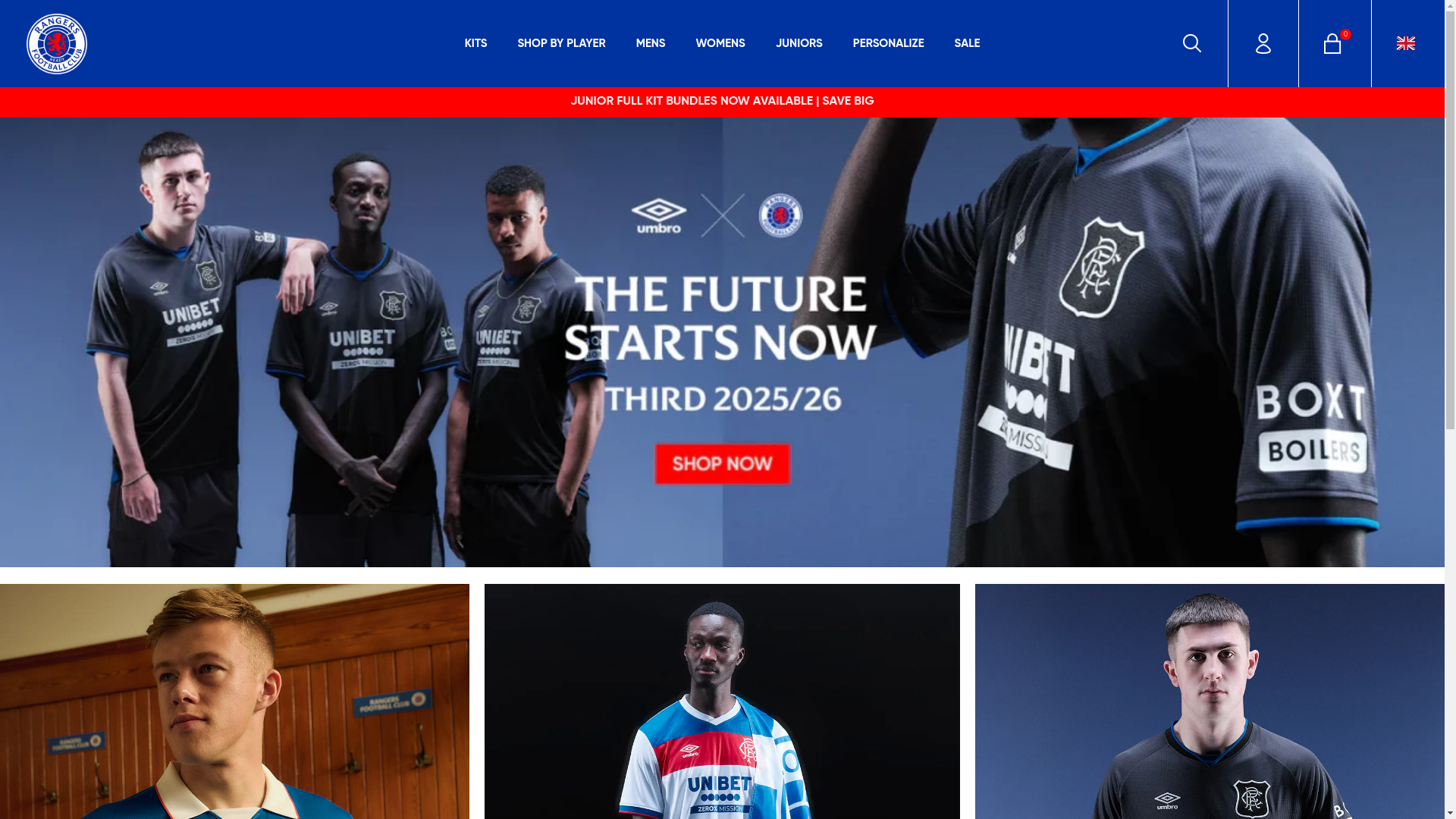 website screenshot of https://rangersshirt.co.uk/