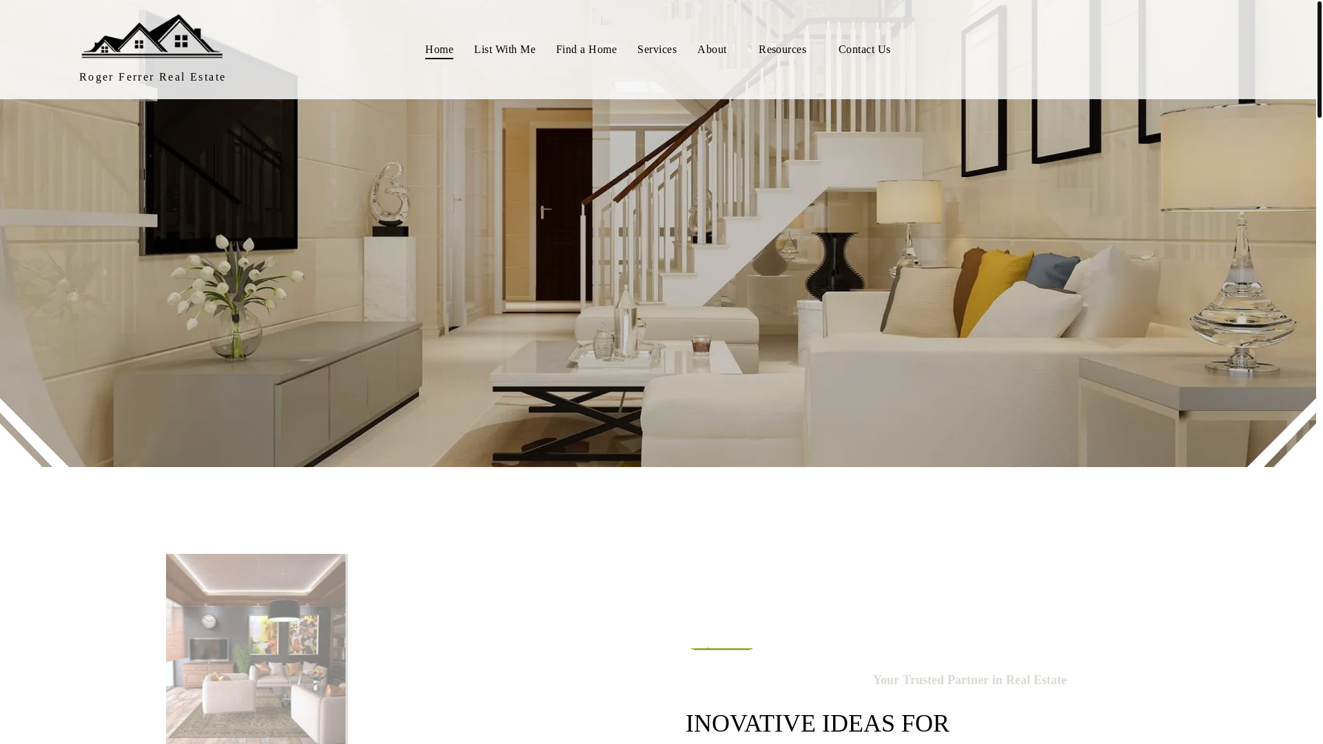website screenshot of https://lovelyflorida.realestate/