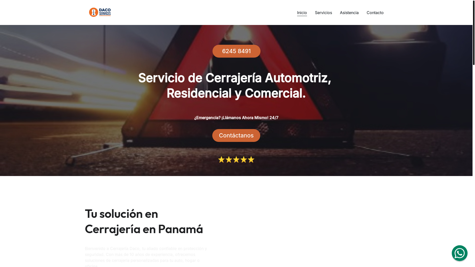 website screenshot of https://asistlock.com/