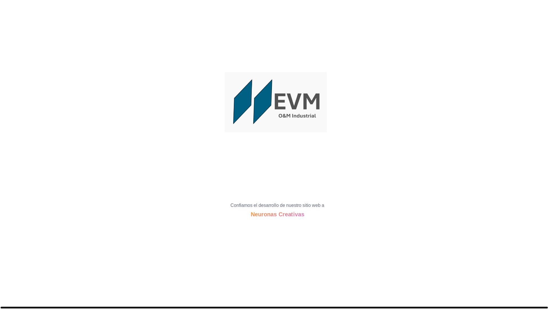 website screenshot of https://evmoperaciones.com/