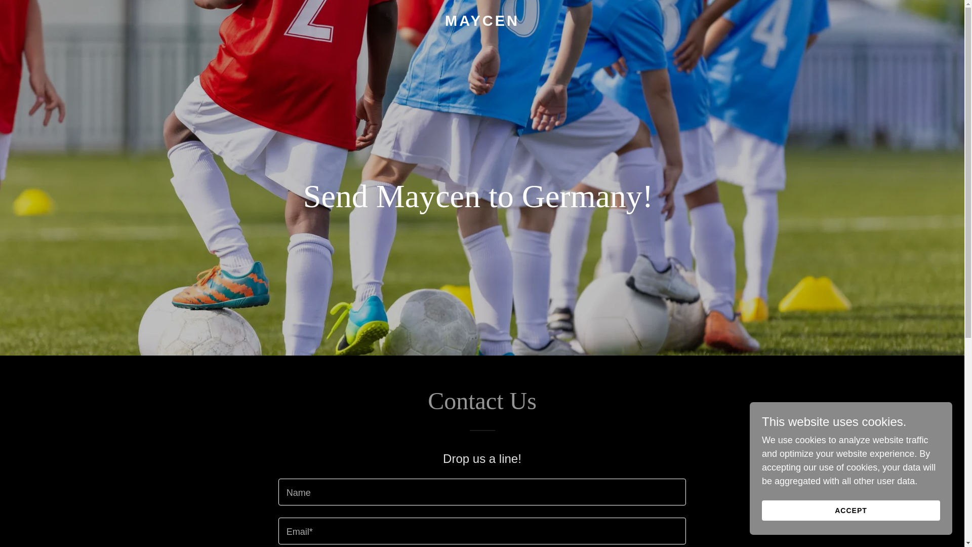 website screenshot of https://maycen.net/