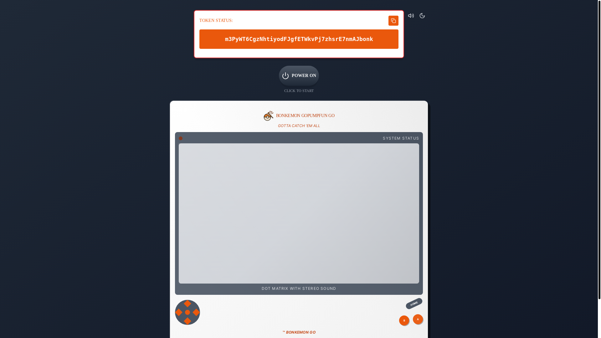website screenshot of https://bonkemon.fun/