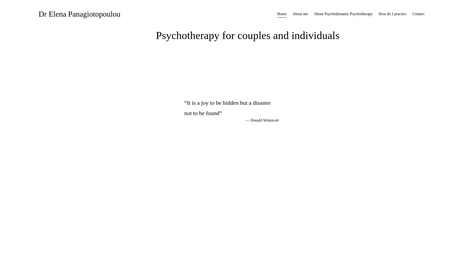 website screenshot of https://dreptherapy.com/