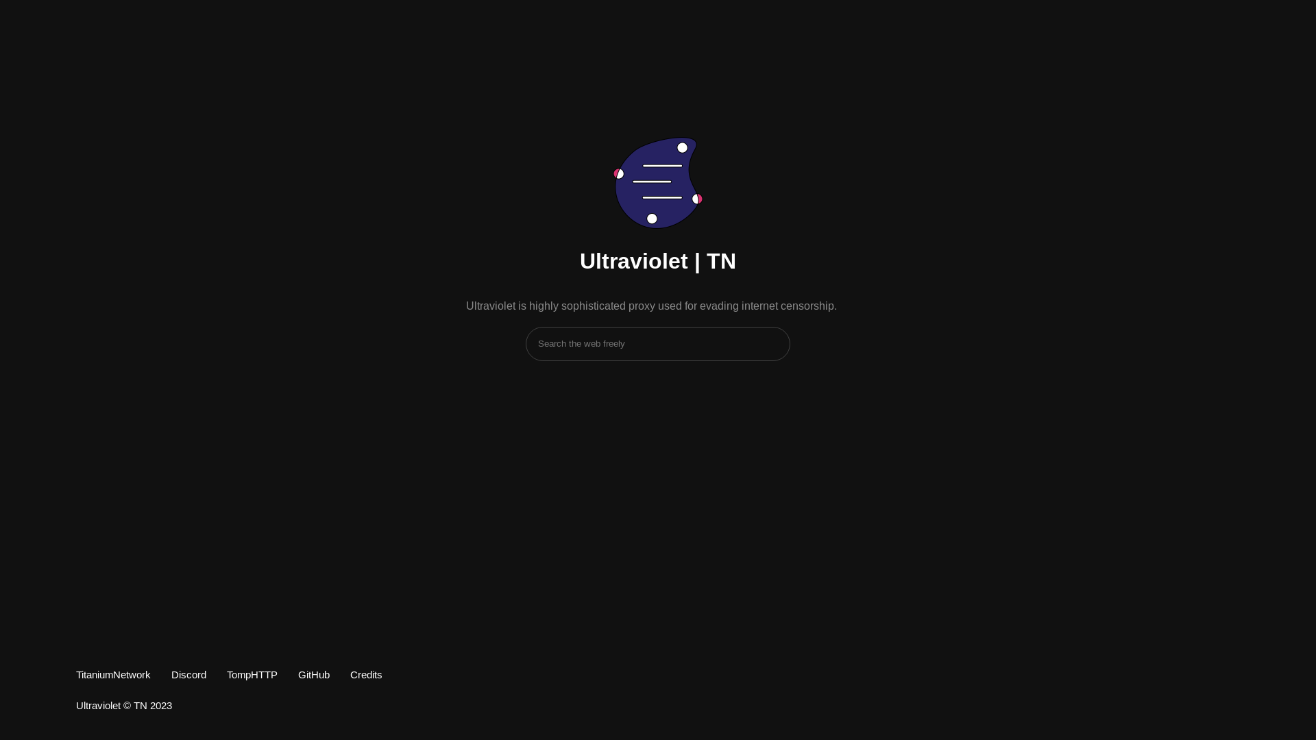 website screenshot of https://proxy-frontend.pages.dev/