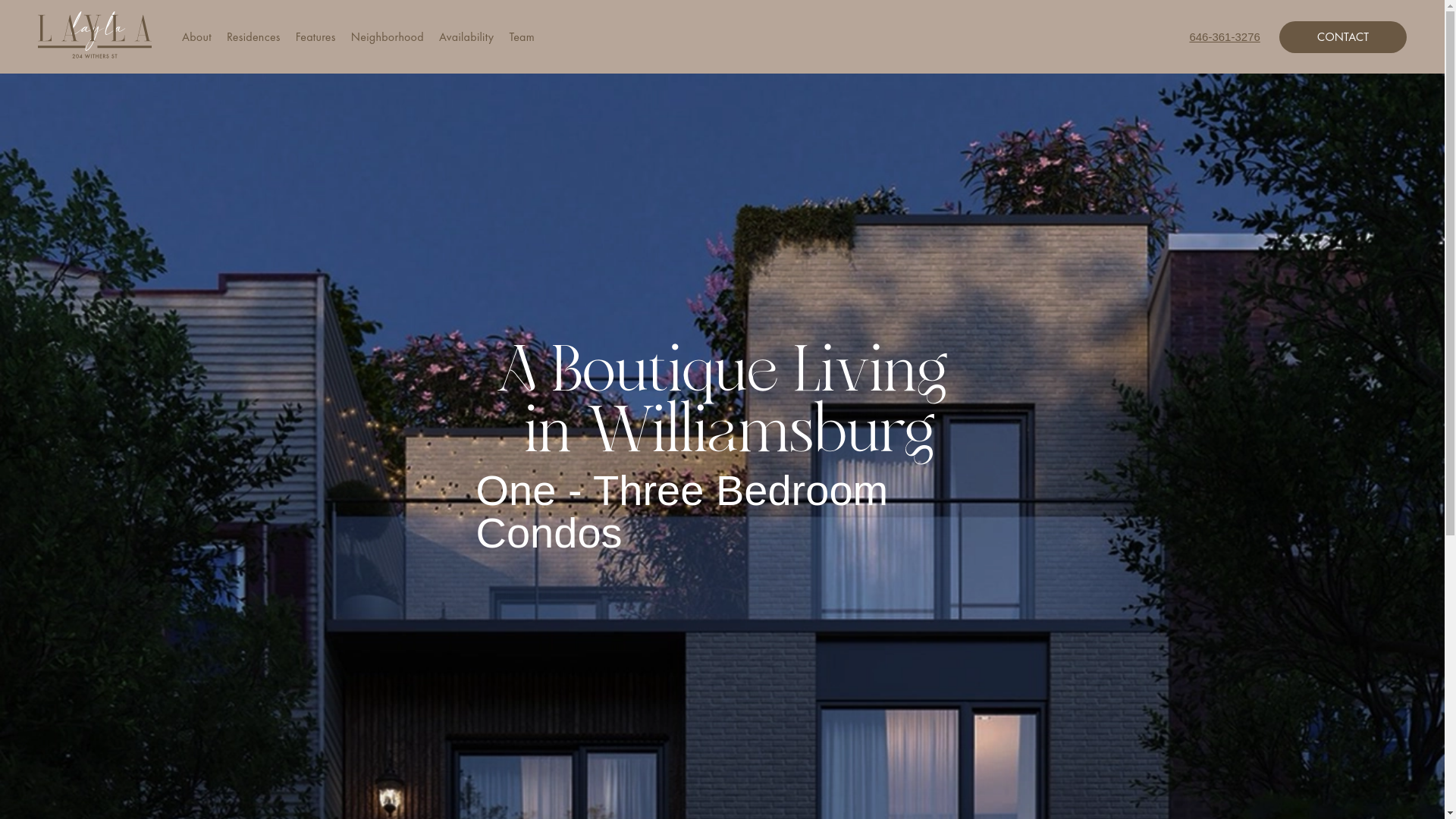 website screenshot of https://laylabk.com/