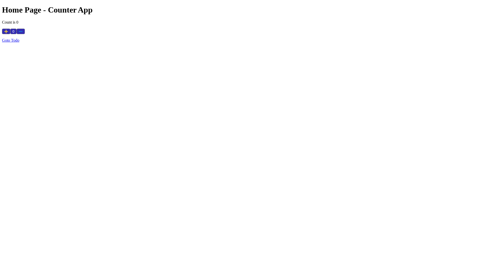 website screenshot of https://demo-todo-counter.pages.dev/
