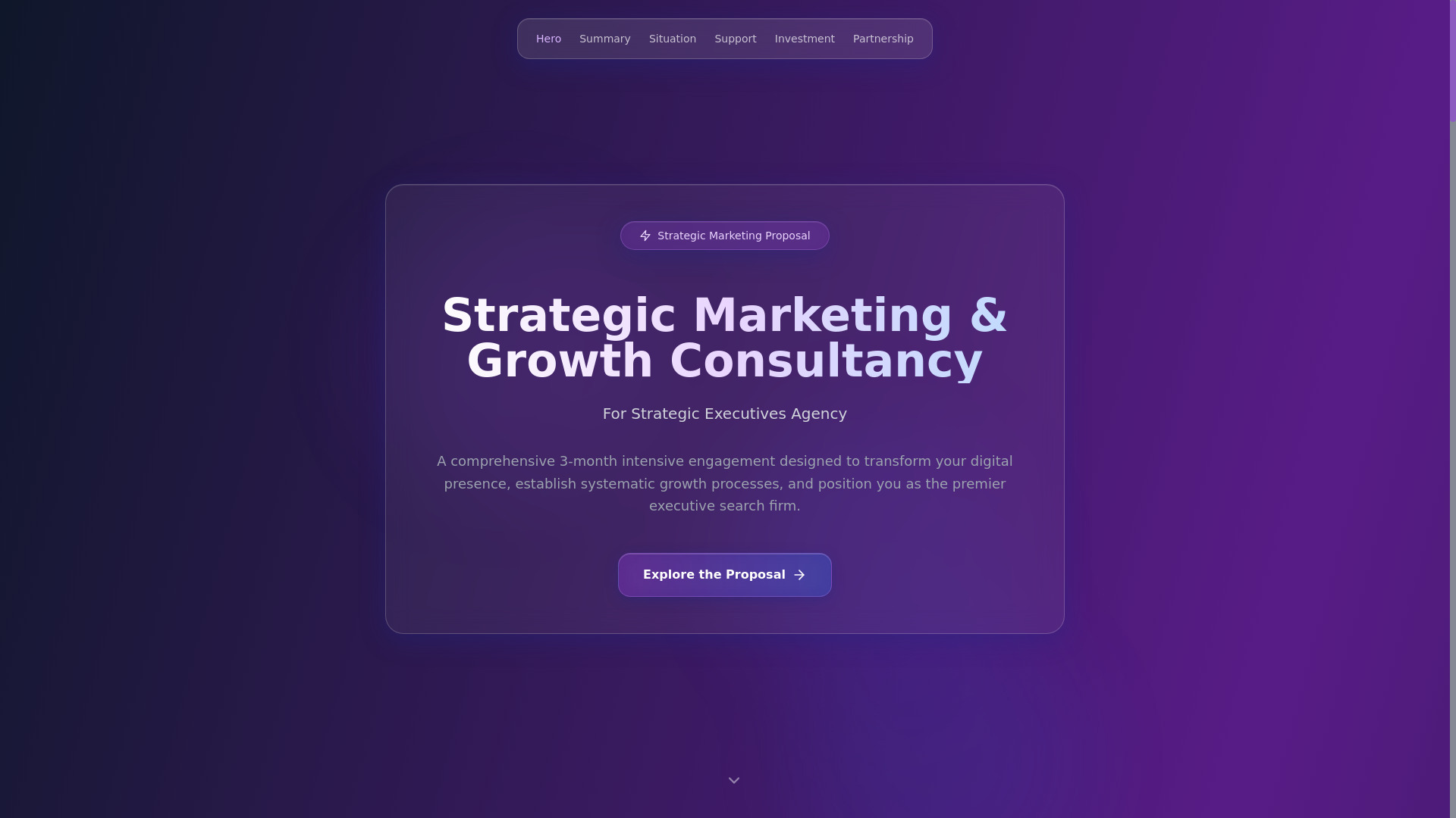 website screenshot of https://mystrategyproposal.com/