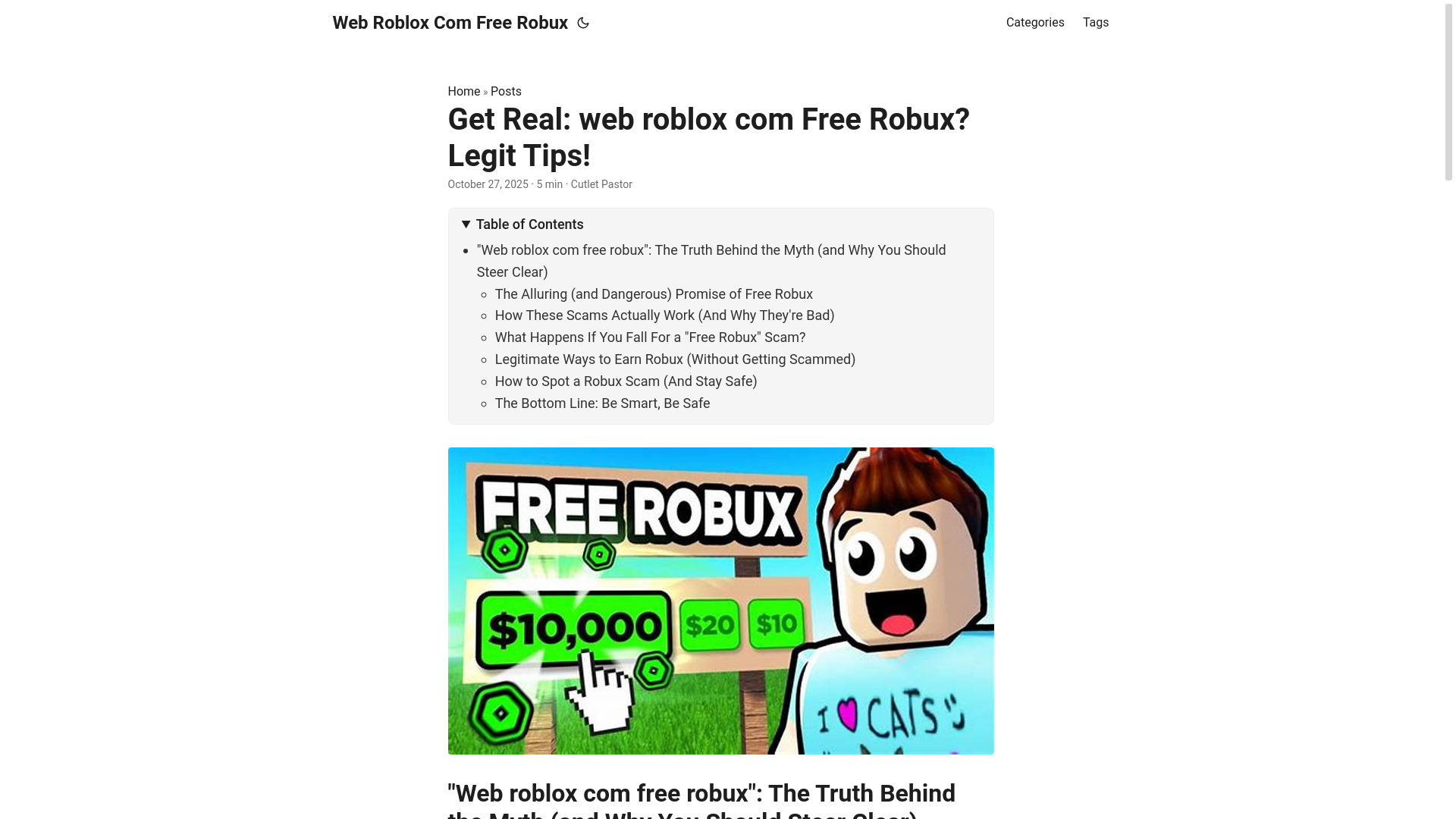 website screenshot of https://web-roblox-com-free-robux.pages.dev/