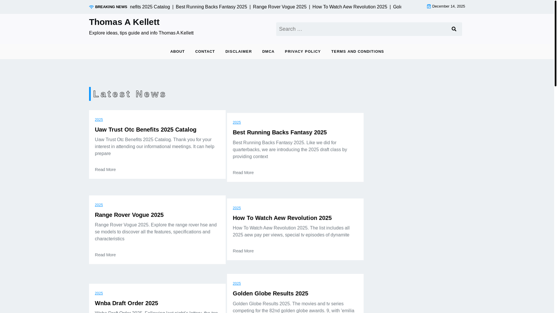 website screenshot of https://thomasakellett.pages.dev/