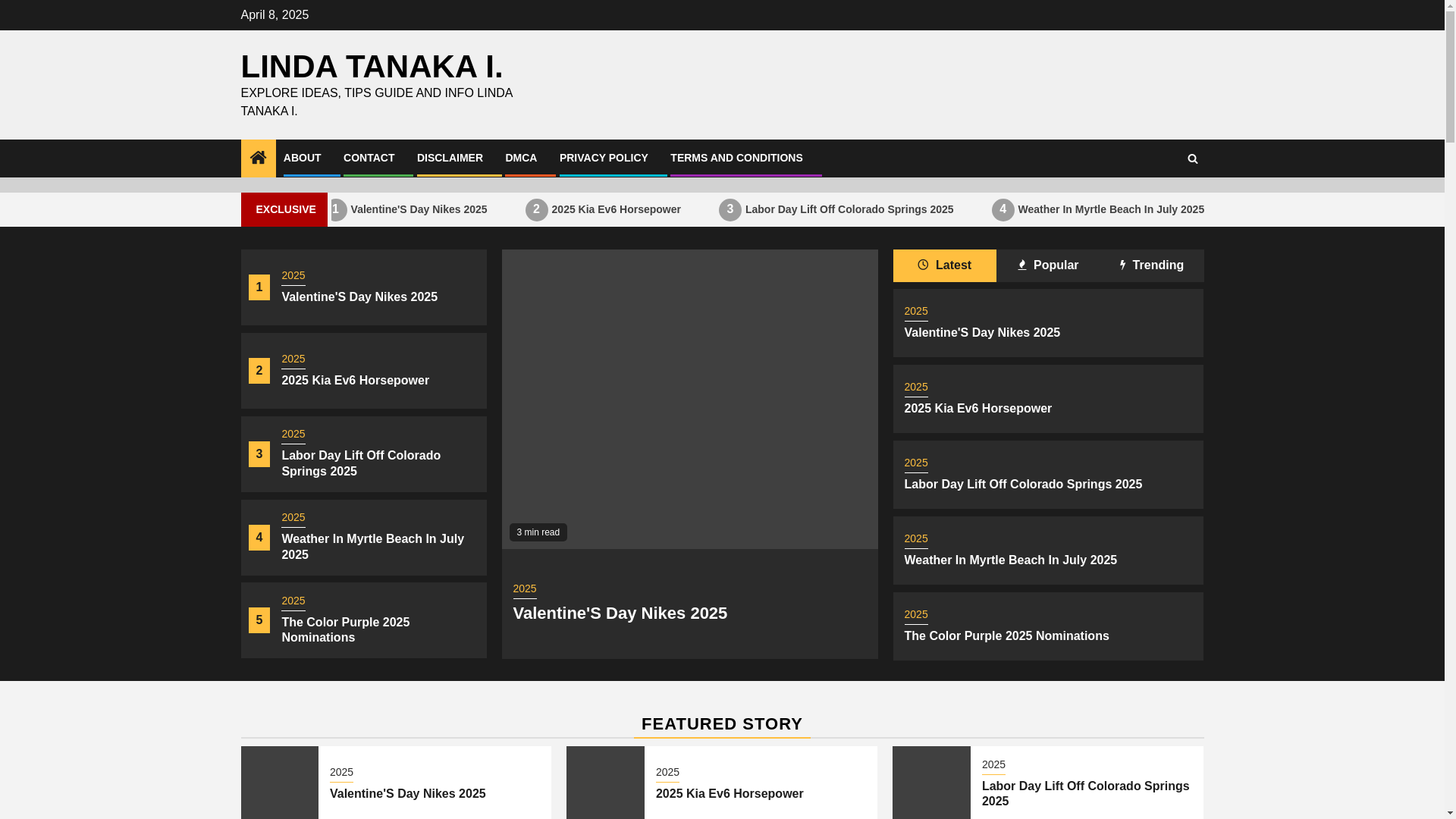 website screenshot of https://lindatanakai.pages.dev/