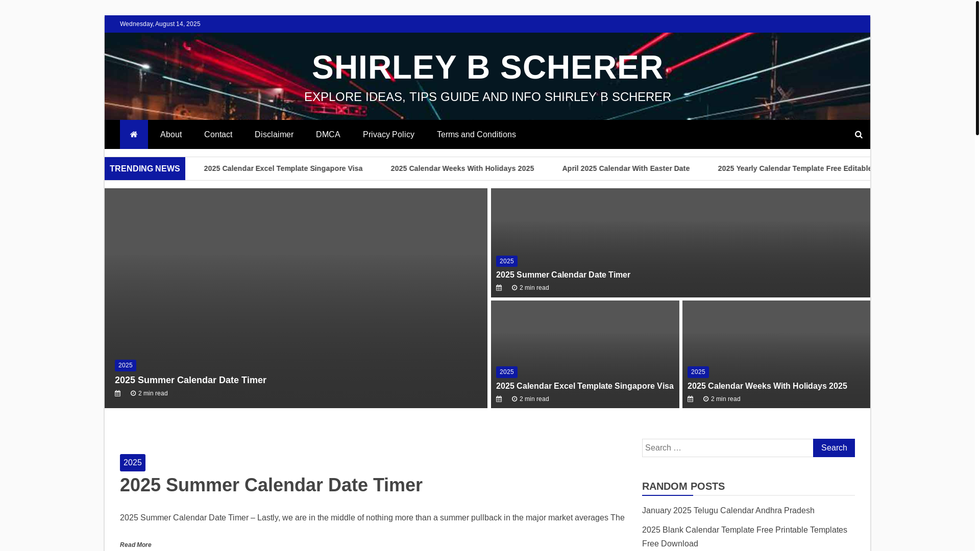 website screenshot of https://shirleybschererb.pages.dev/