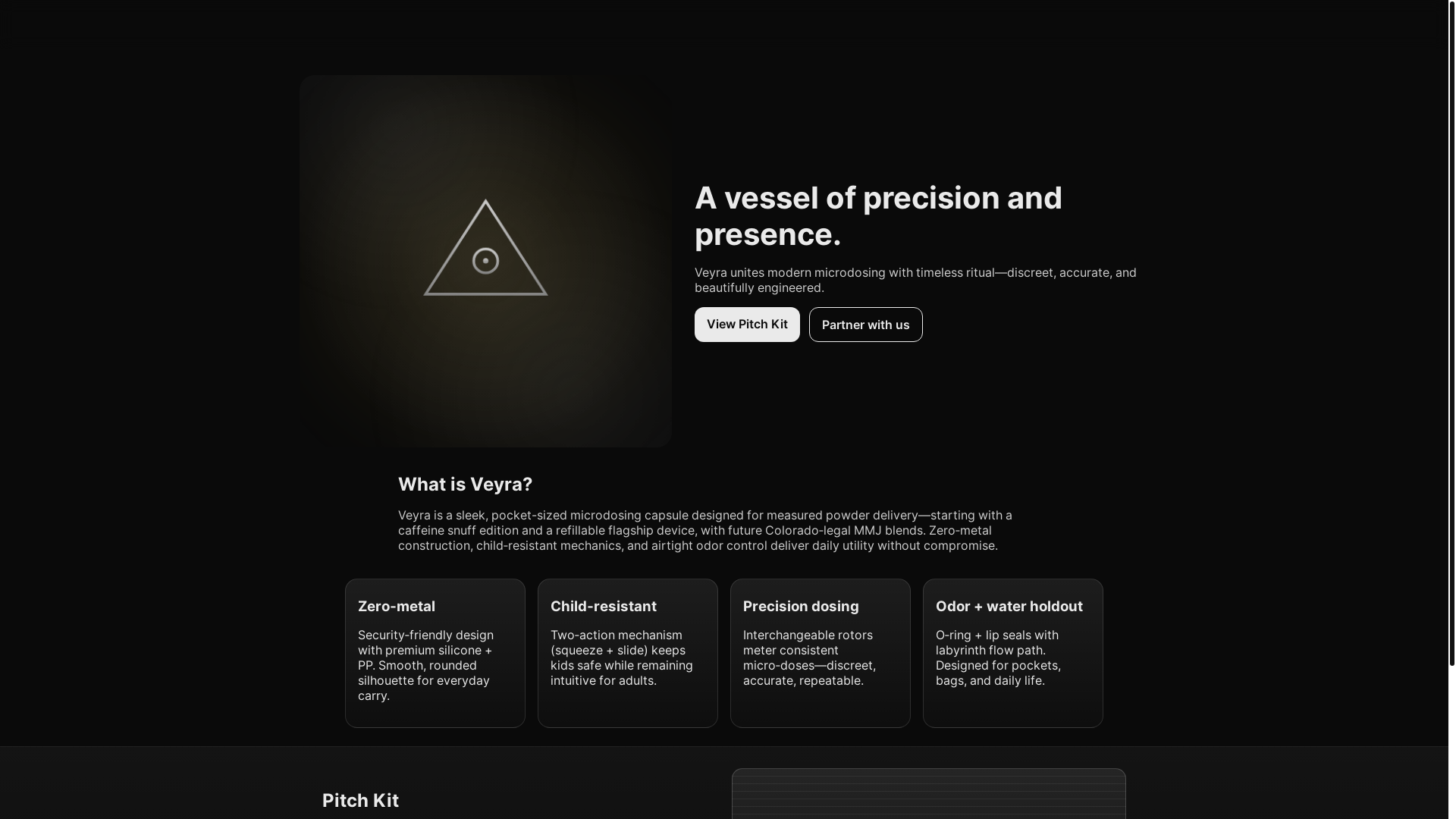 website screenshot of https://letsveyra.com/